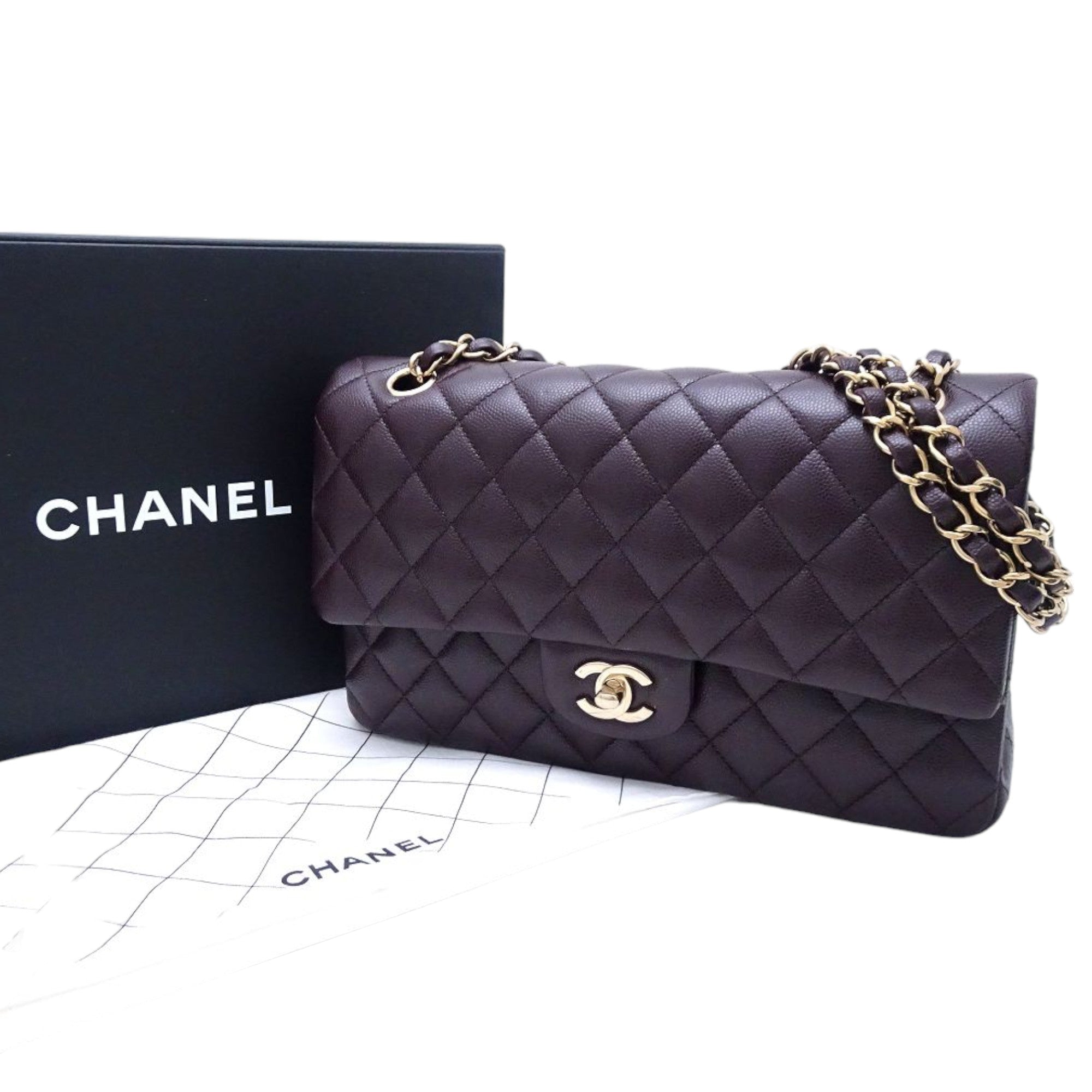 Chanel Medium Classic Caviar Double Flap - image 19