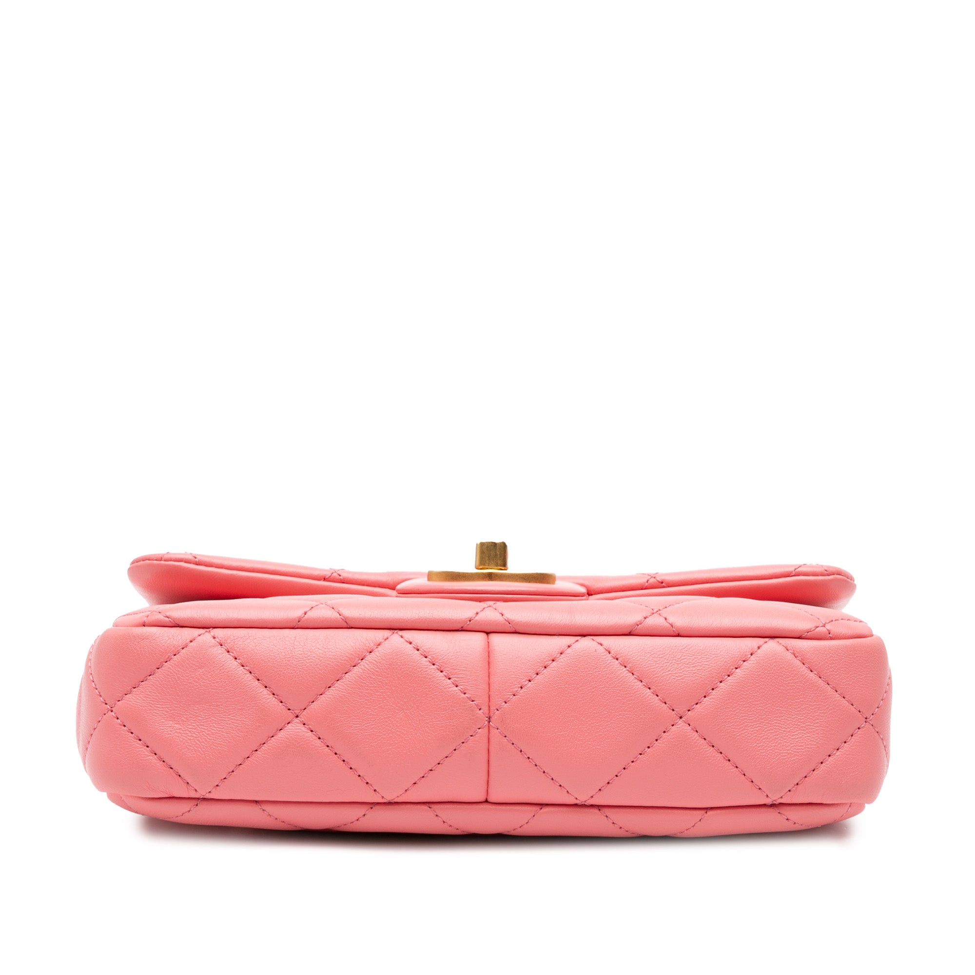 Chanel Small Lambskin Pending CC Flap - image 3