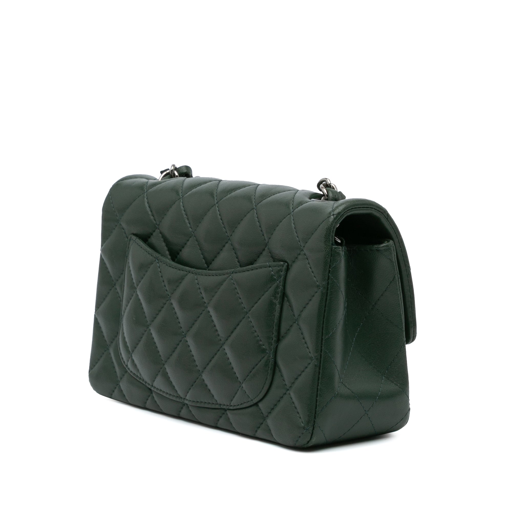 Chanel Mini Rectangular Classic Lambskin Single Flap - image 2