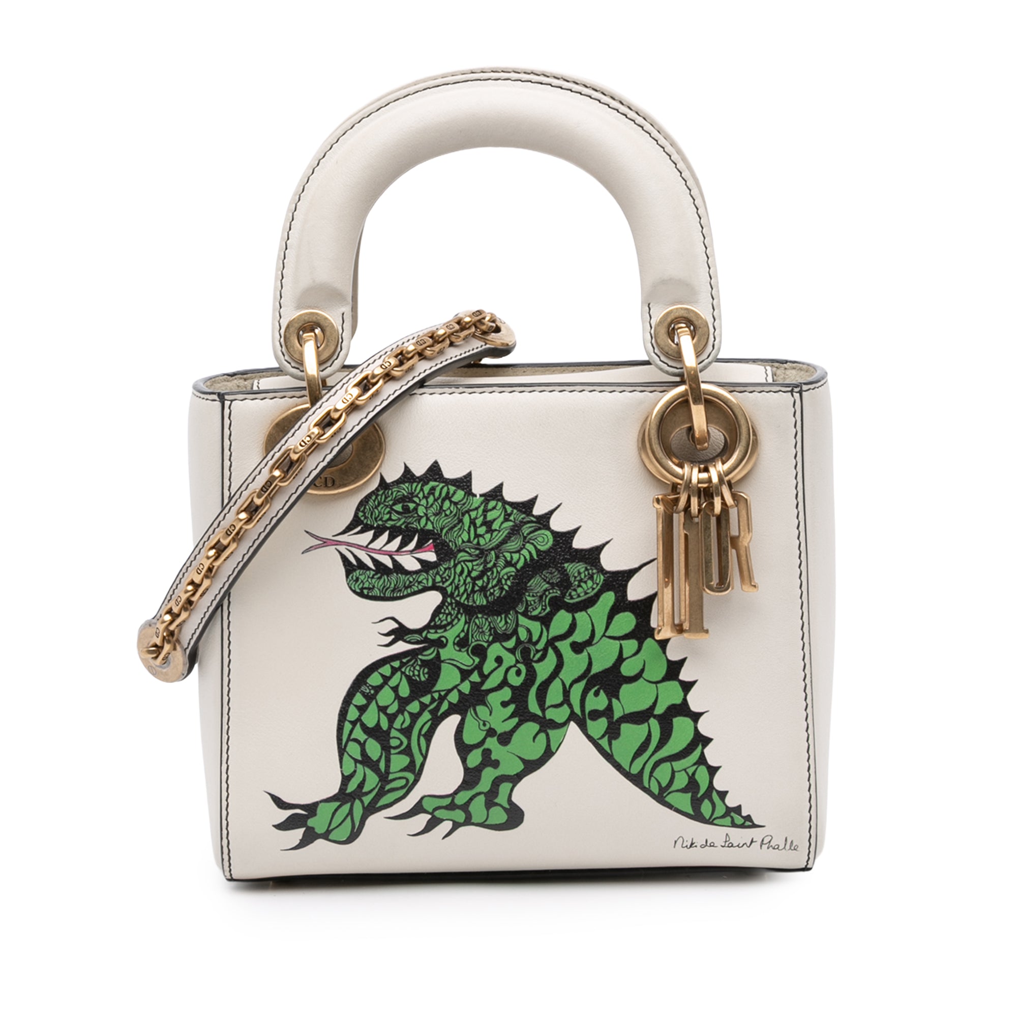 Dior Limited Edition Niki De Saint Phalle Mini Calfskin Dragon Lady Dior - image 1