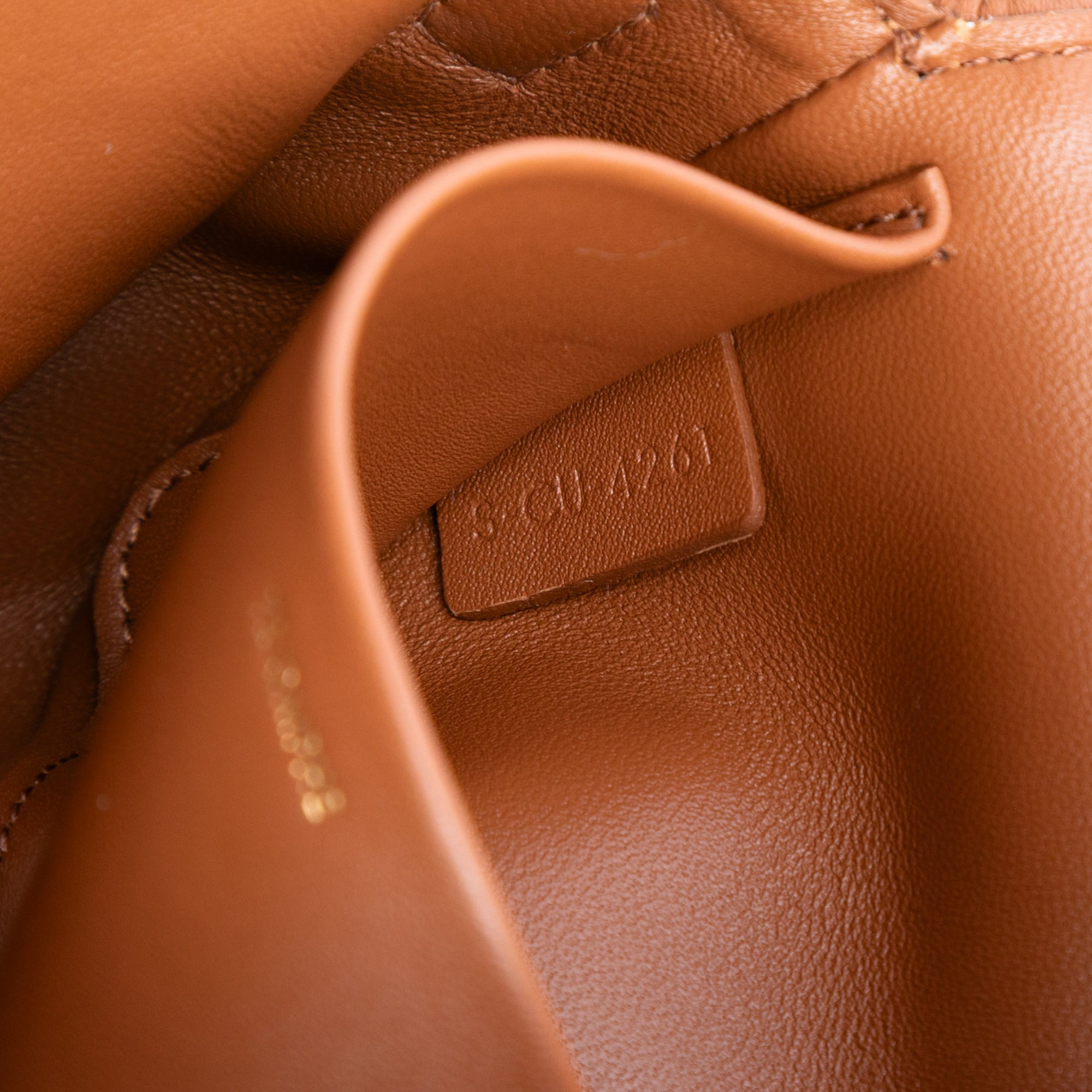 Celine Shearling Triomphe Shoulder Bag - image 7