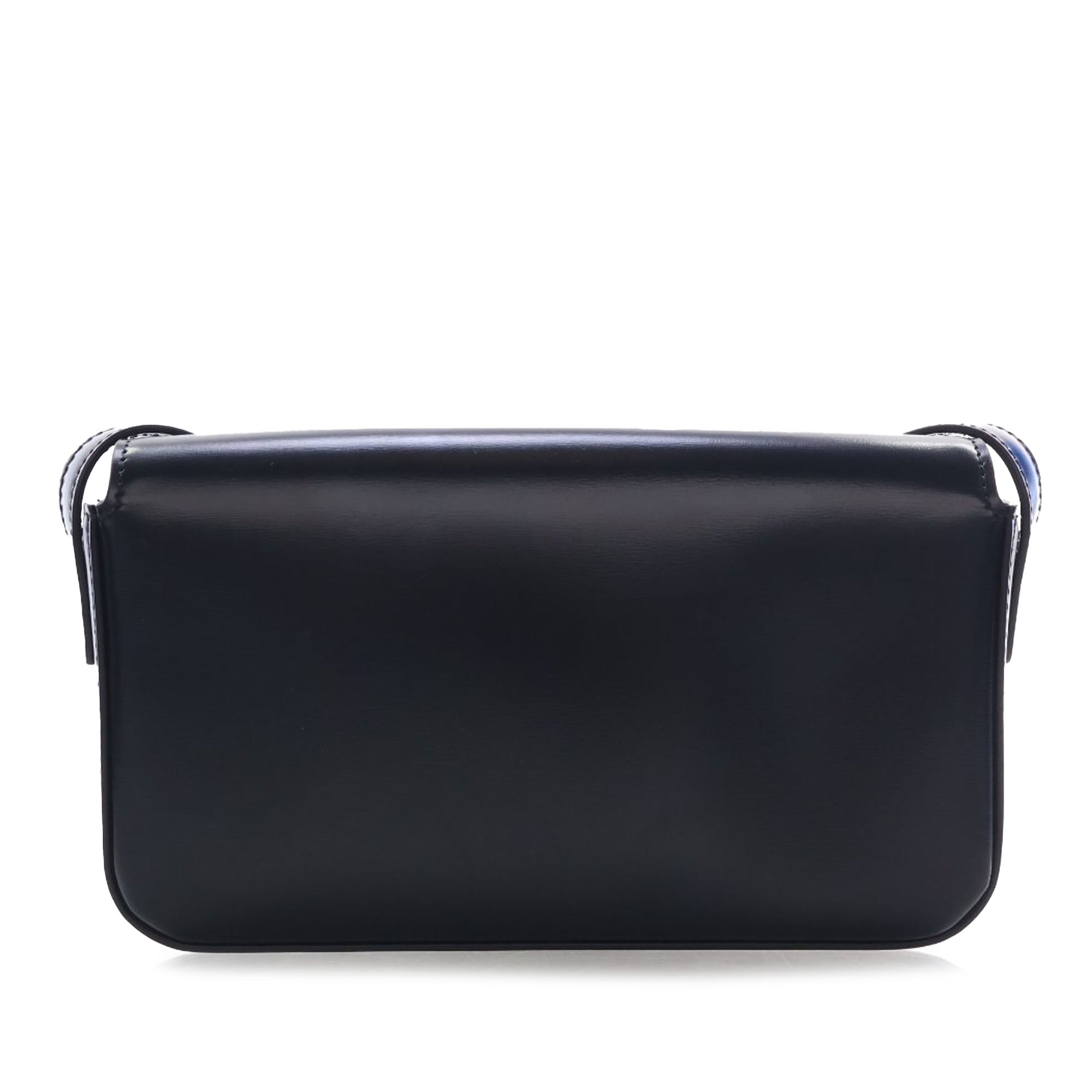Celine Shiny Calfskin Triomphe Claude Shoulder Bag - image 2