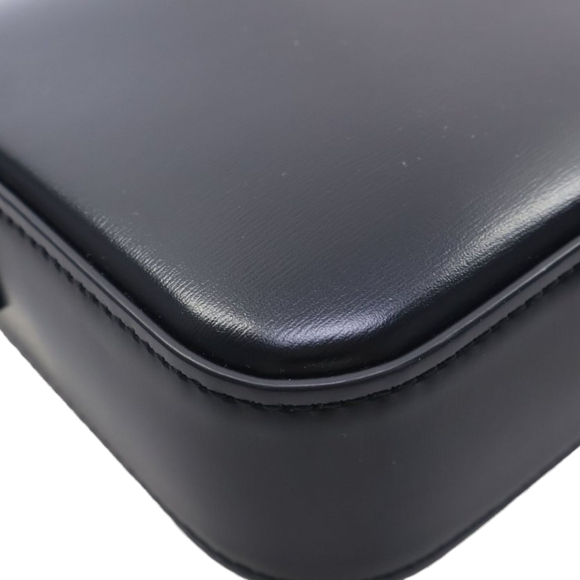 Celine Shiny Calfskin Triomphe Claude Shoulder Bag - image 7