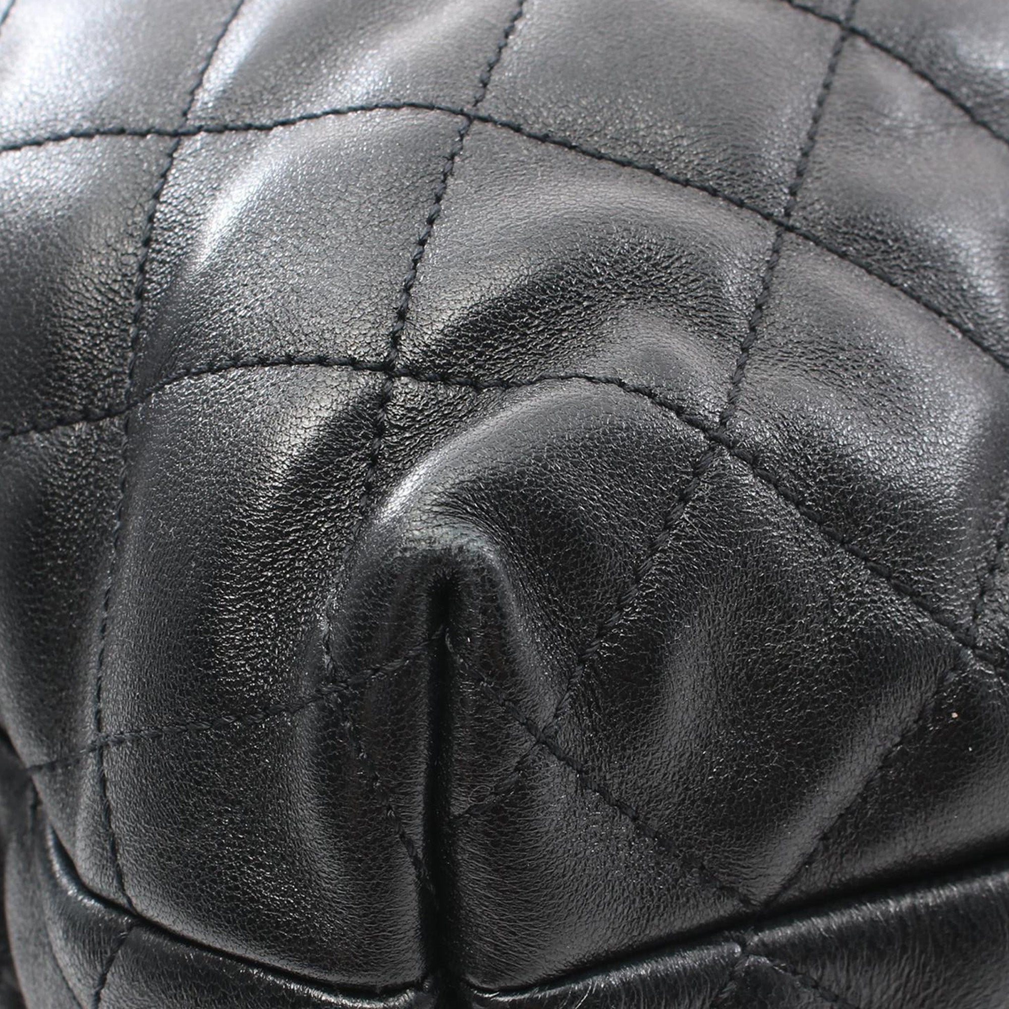 Saint Laurent Maxi Quilted Lambskin Icare Shopping Tote - image 7