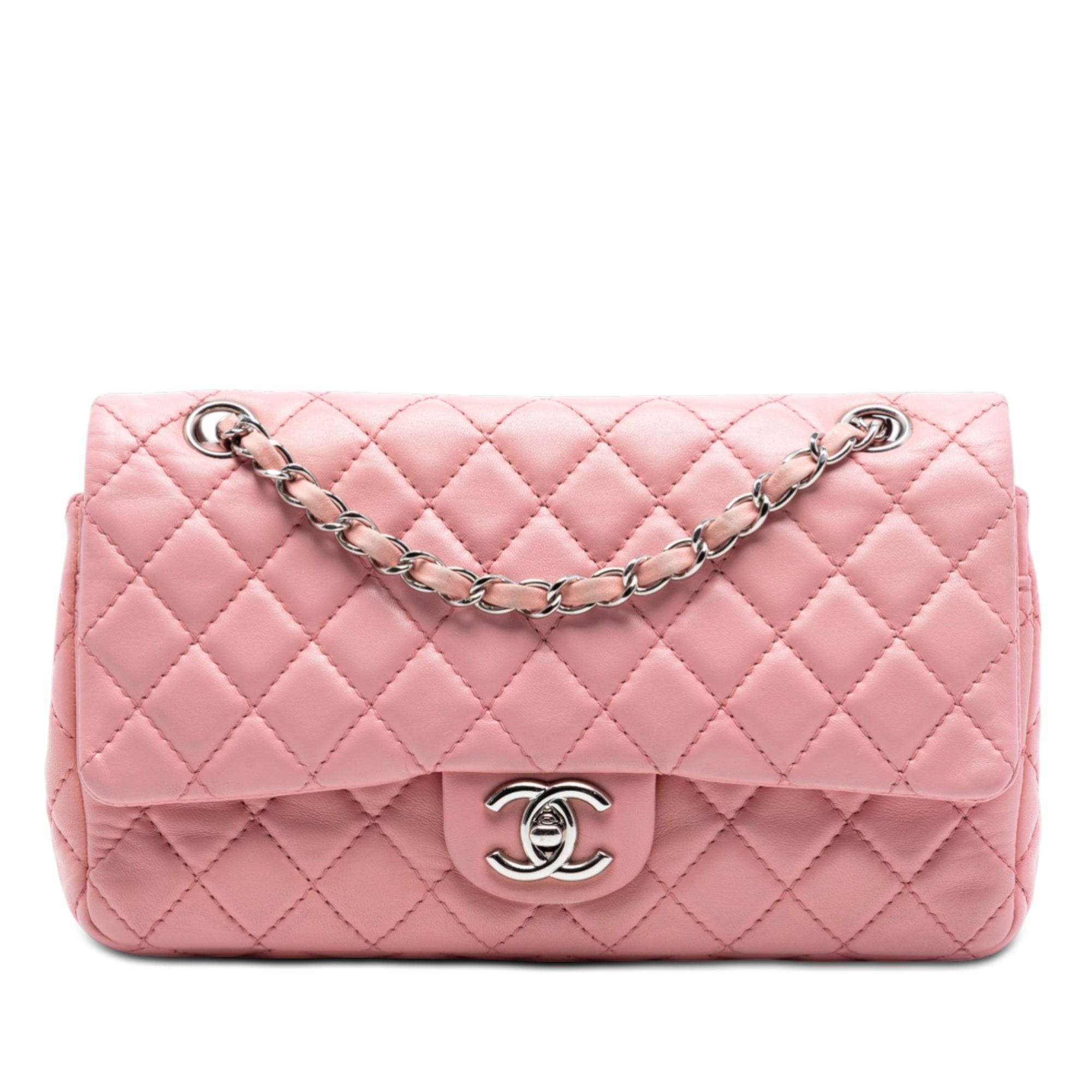 Chanel Medium Classic Lambskin Double Flap - image 1