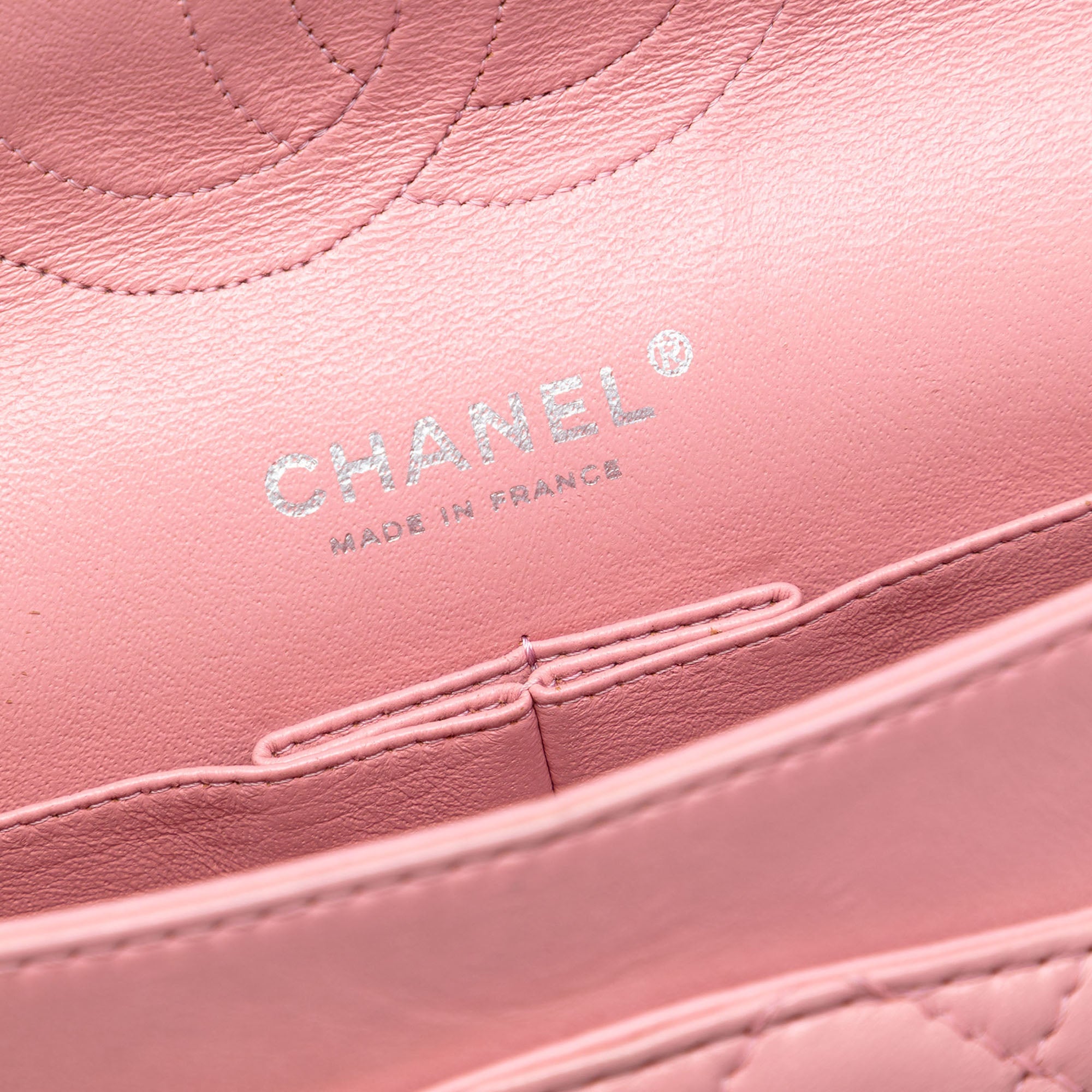 Chanel Medium Classic Lambskin Double Flap - image 5