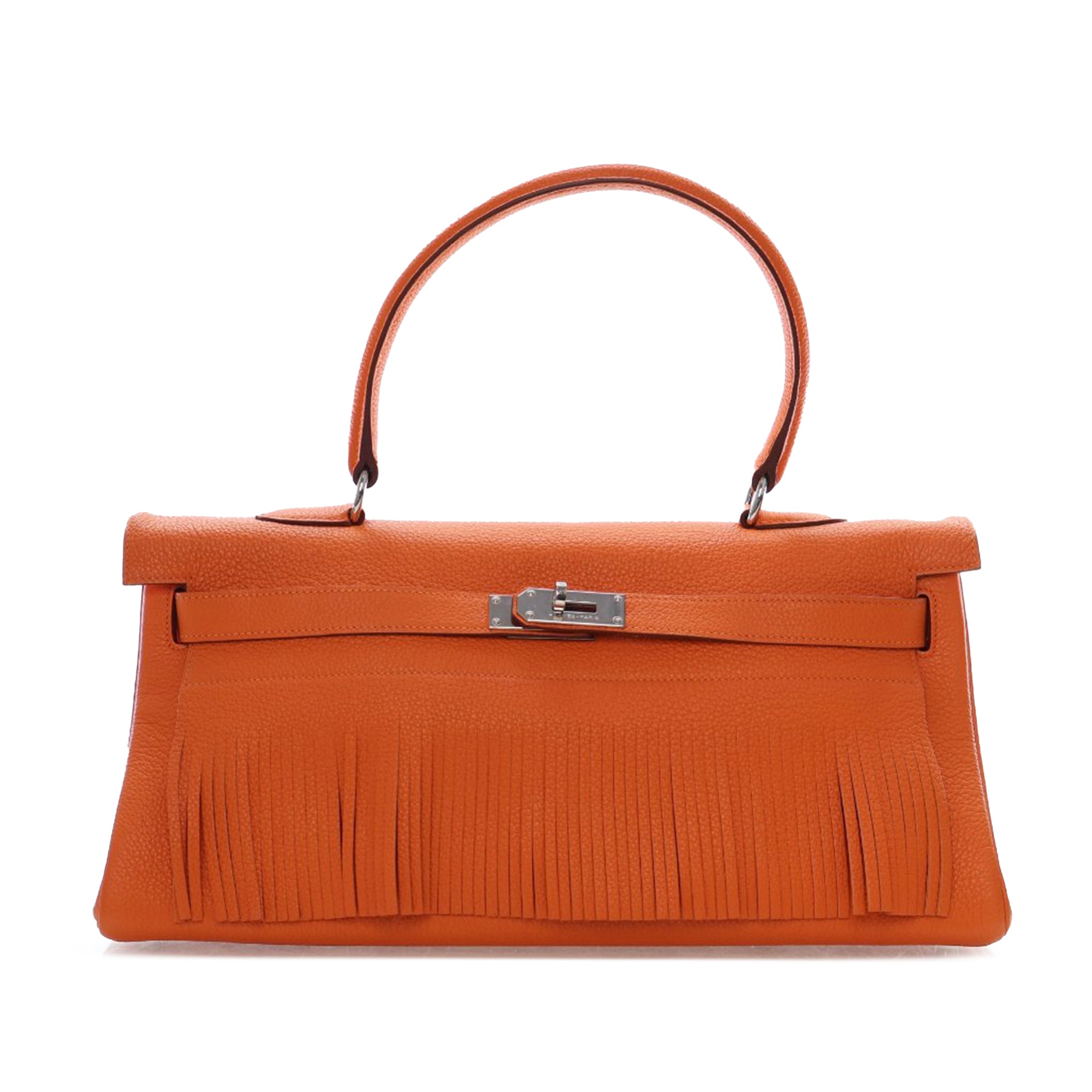 Hermès Clemence JPG Fringe Shoulder Kelly 42 - image 1