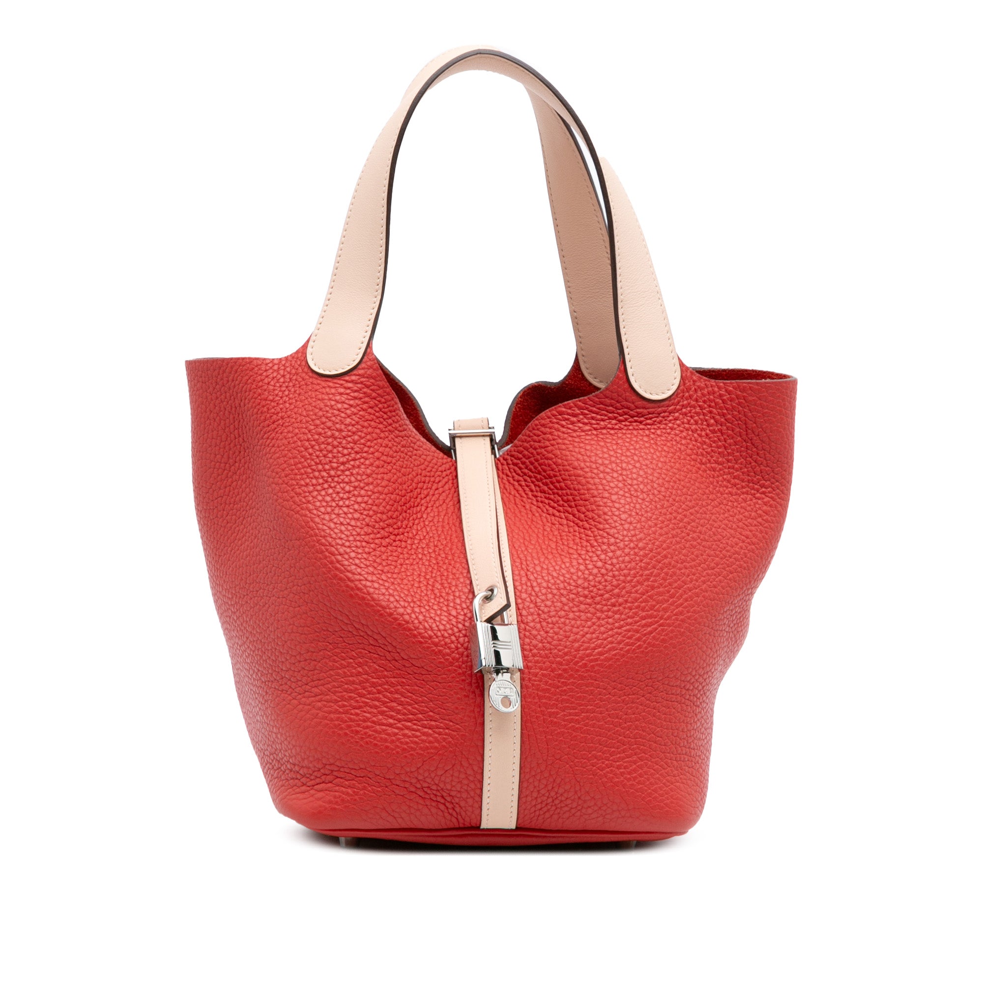 Hermès Bicolor Clemence and Swift Picotin Lock 22 - image 1