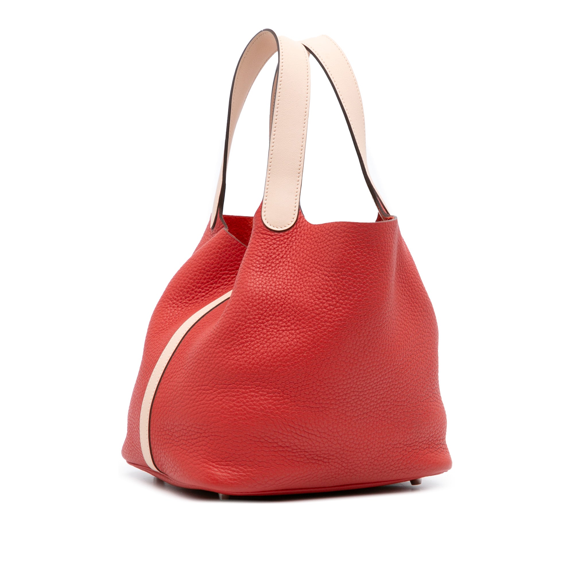 Hermès Bicolor Clemence and Swift Picotin Lock 22 - image 2
