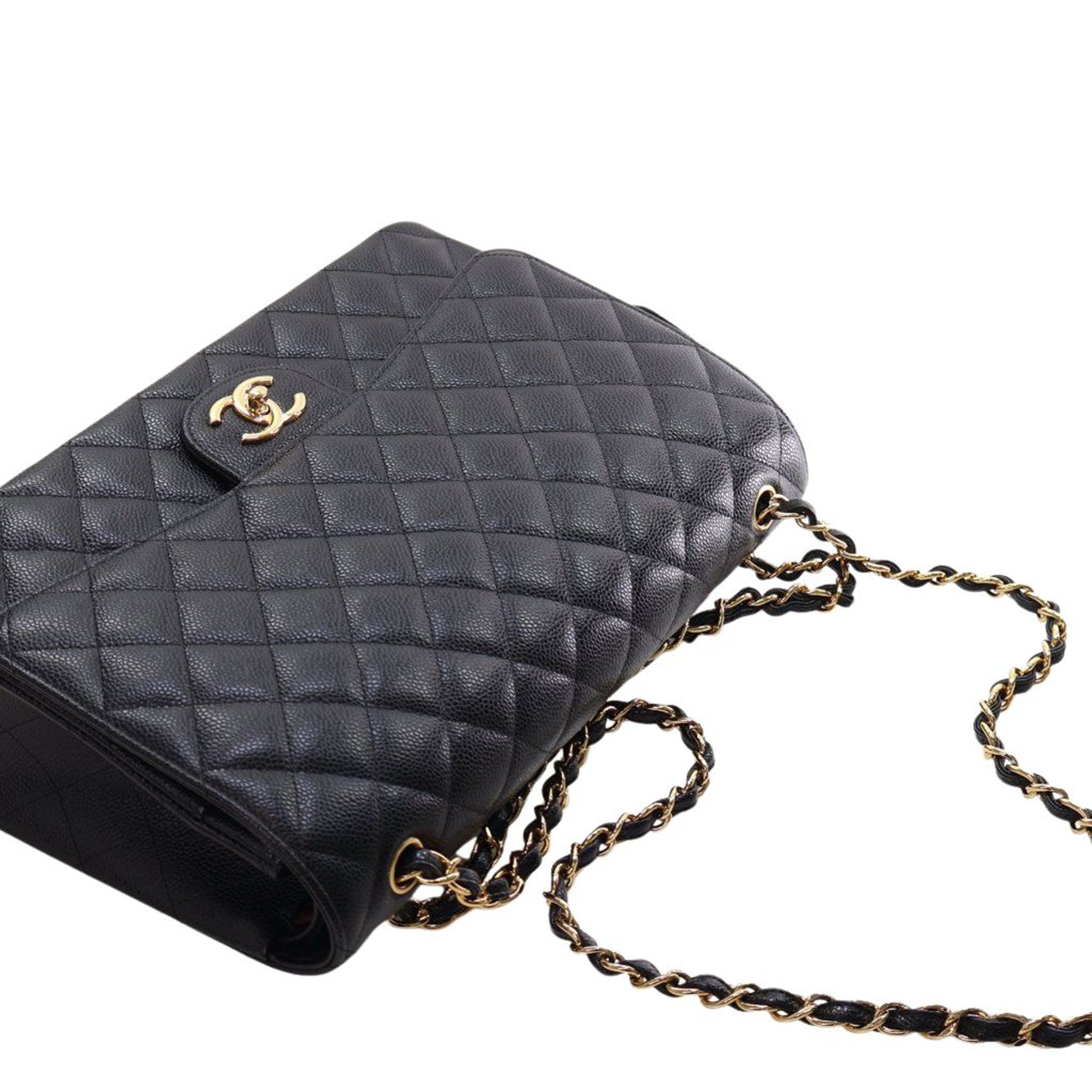 Chanel Maxi Classic Caviar Double Flap - image 13