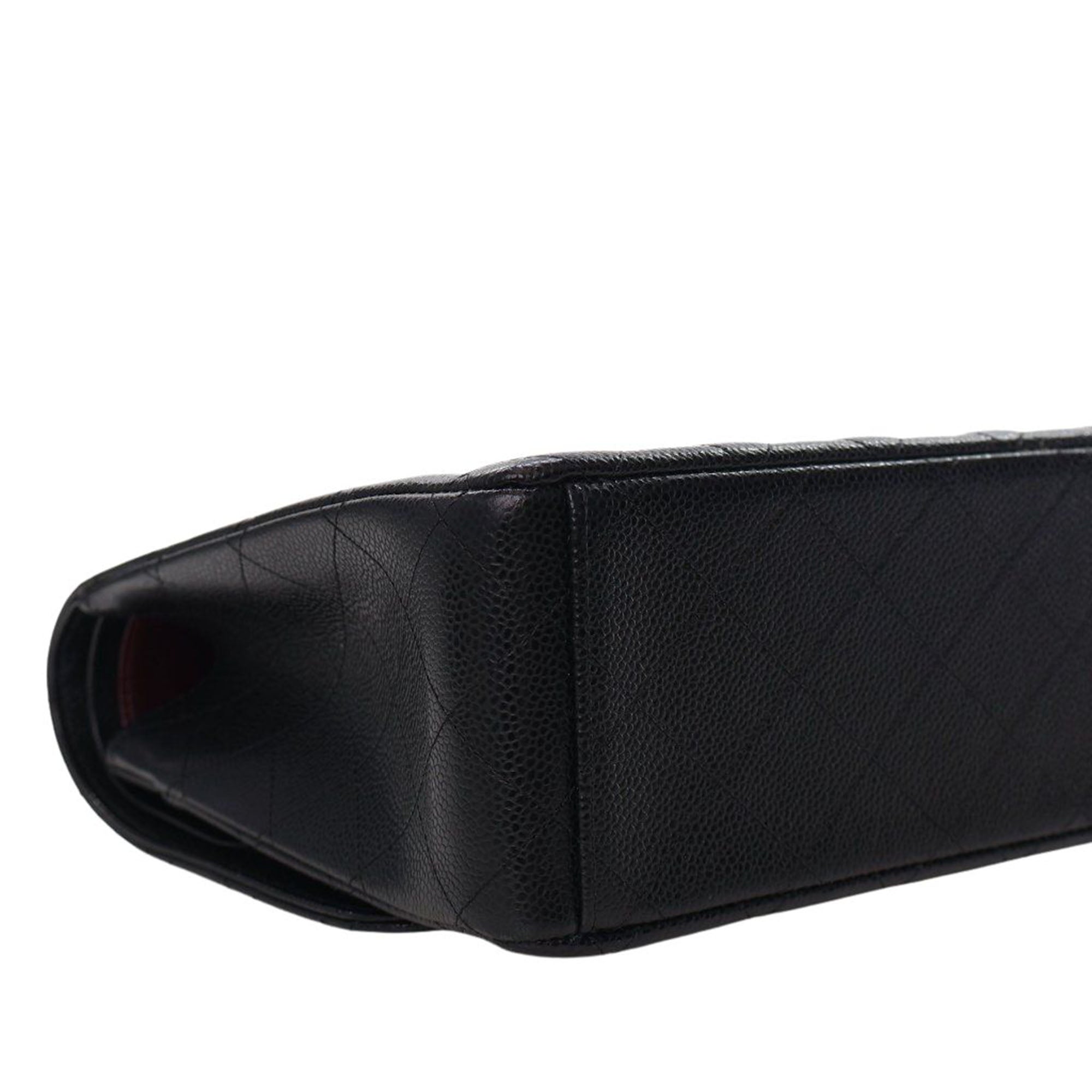 Chanel Maxi Classic Caviar Double Flap - image 9