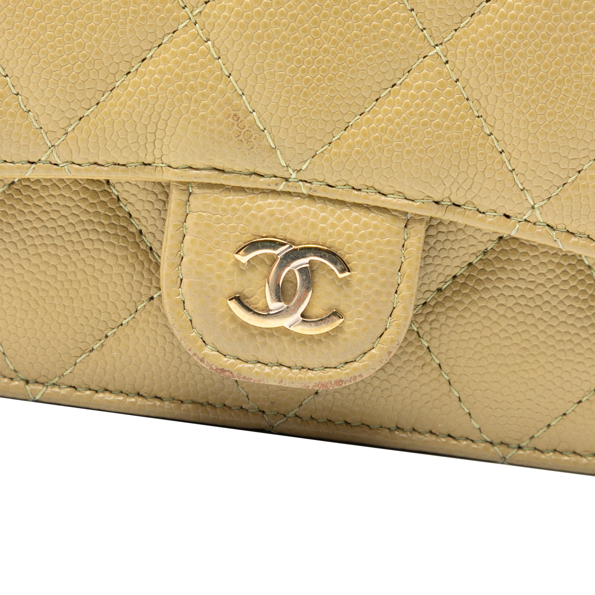 Chanel Classic Caviar Chain Belt Bag - image 5