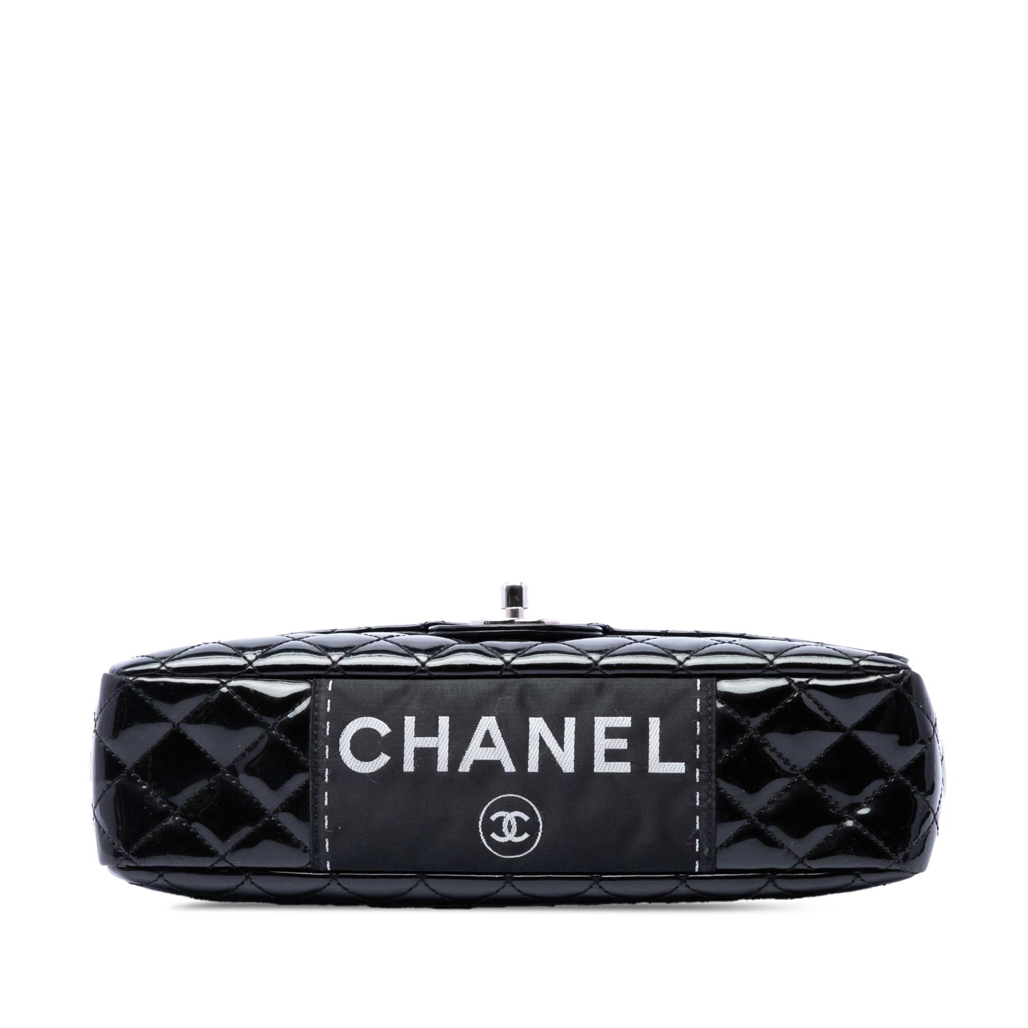Chanel Medium Quilted Patent Secret Label Flap - image 3