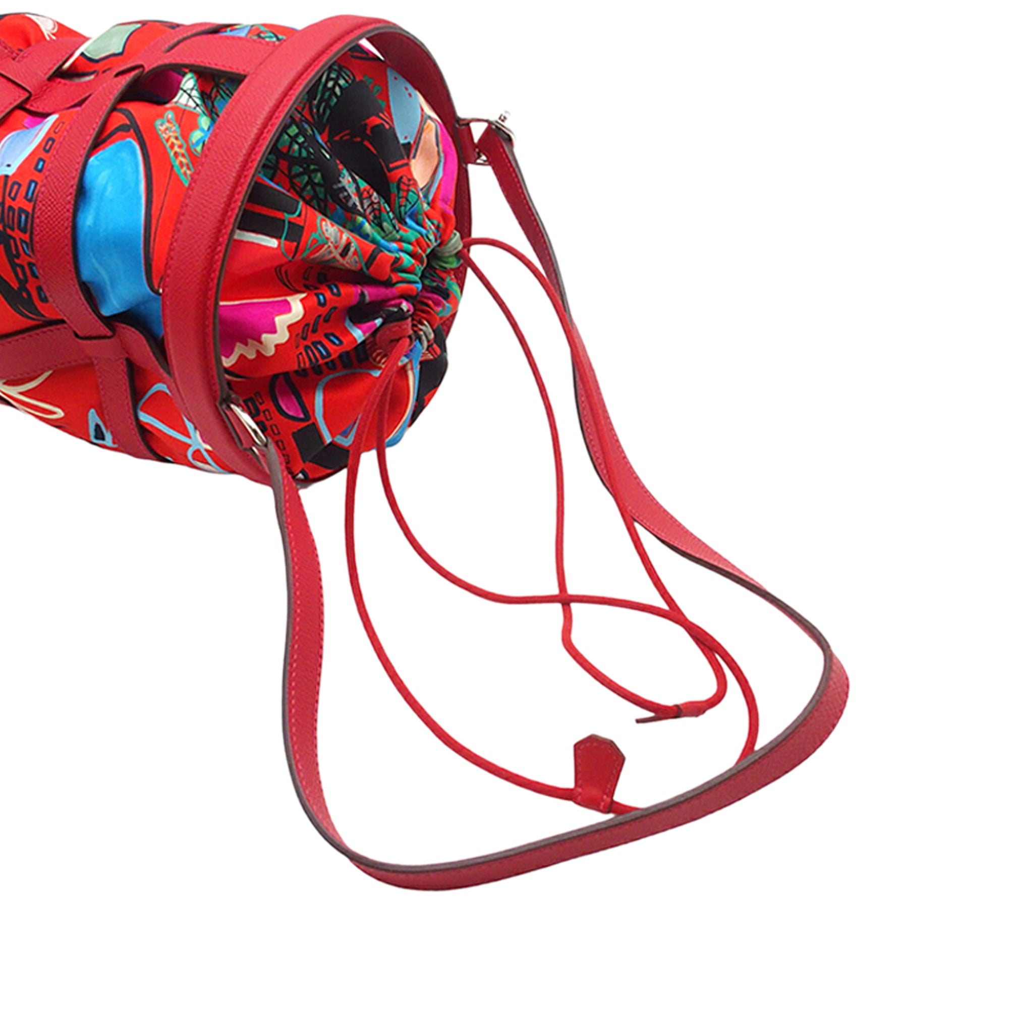 Hermès Silk and Epsom Sac Musardine - image 16