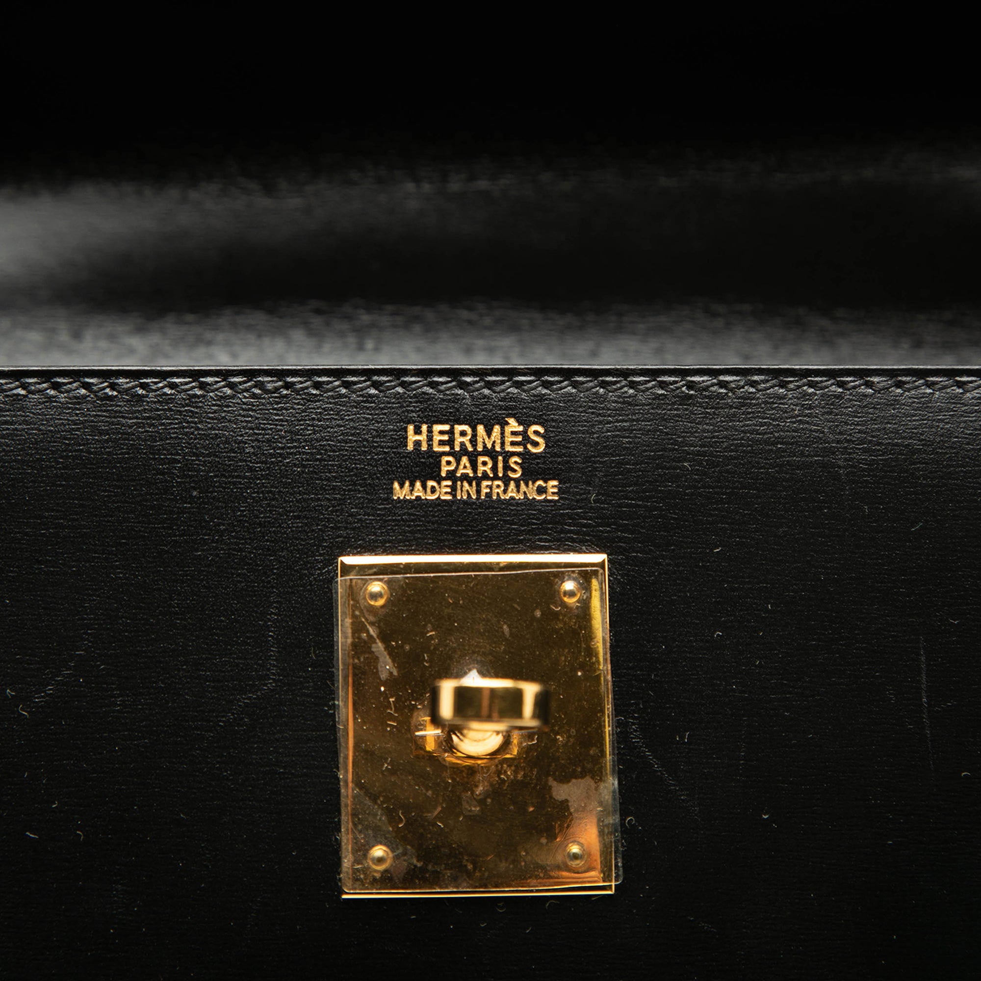 Hermès Box Calf Kelly Sellier 32 - image 5