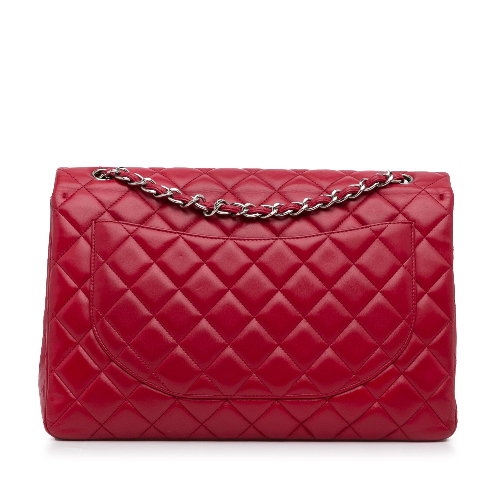 Chanel Maxi Classic Lambskin Single Flap - image 4
