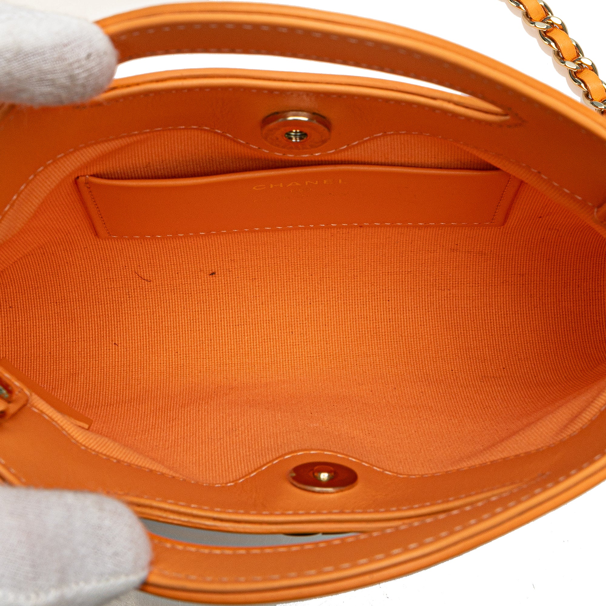 Chanel Nano Shiny Crumpled Calfskin 31 Shopping Bag - image 4
