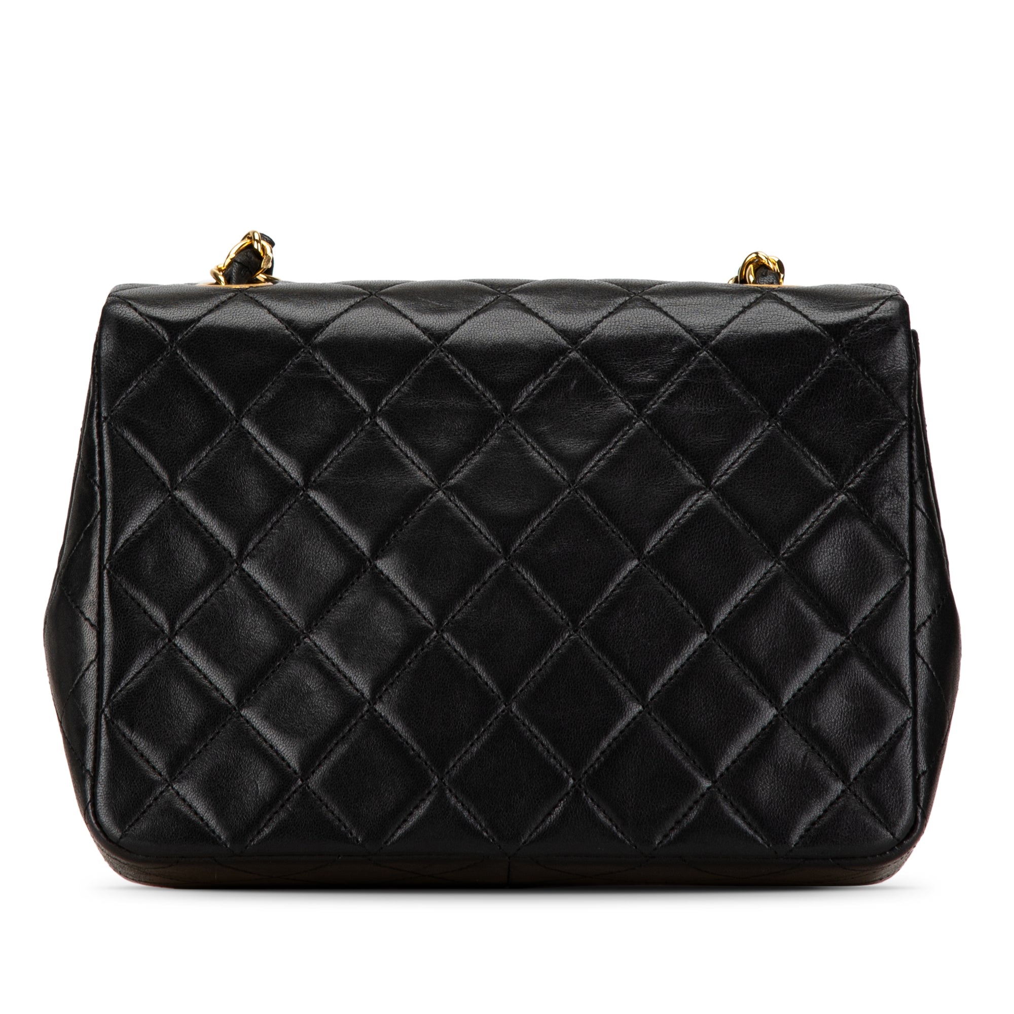 Chanel Mini Square Classic Lambskin Single Flap - image 3