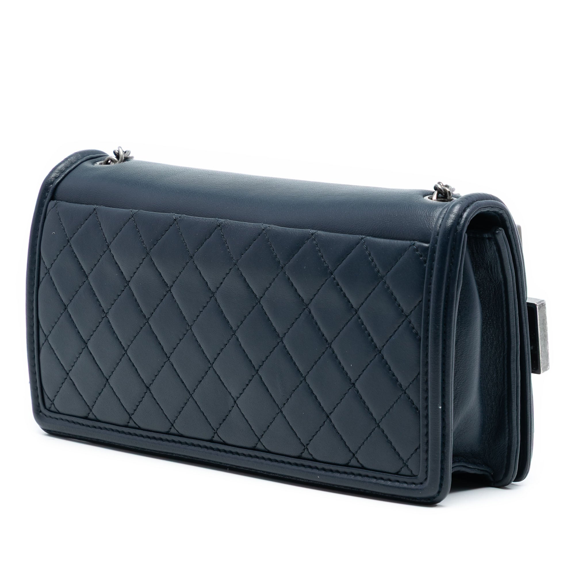 Chanel Lambskin and Acrylic Boy Brick Horizontal Flap - image 2