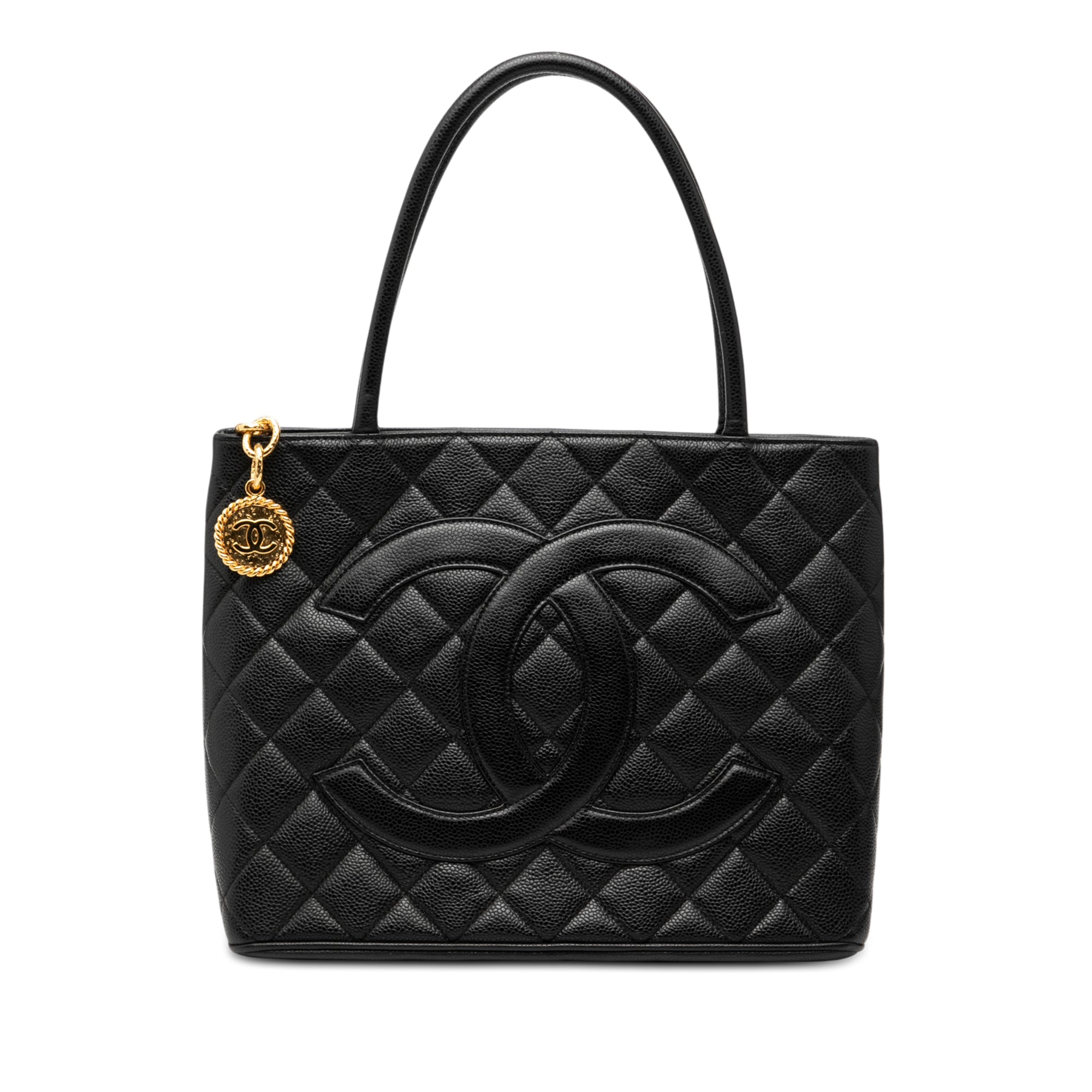 Chanel Caviar Medallion Tote - image 1