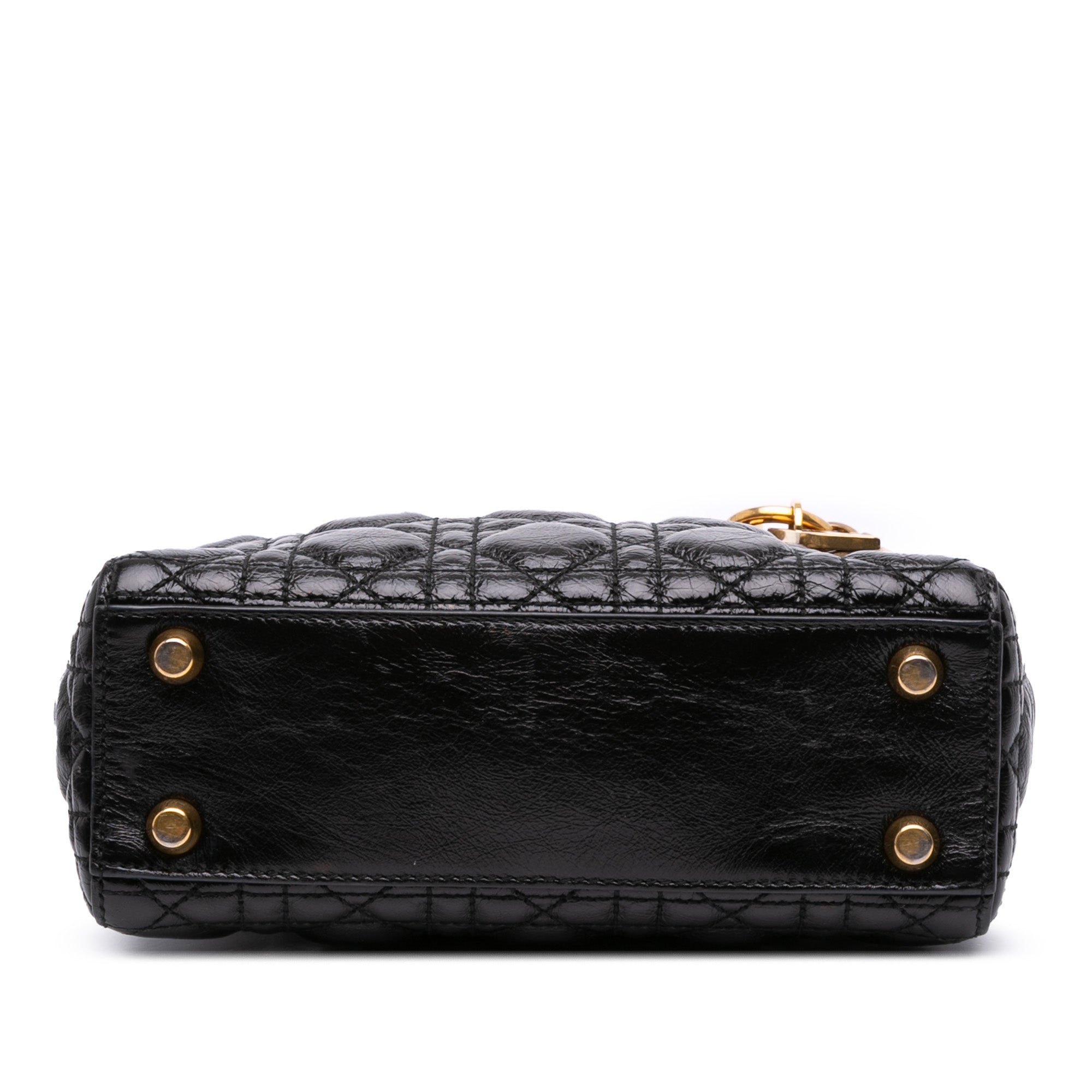 Dior Small Crinkled Patent Cannage My ABCDior Lady Dior - image 3