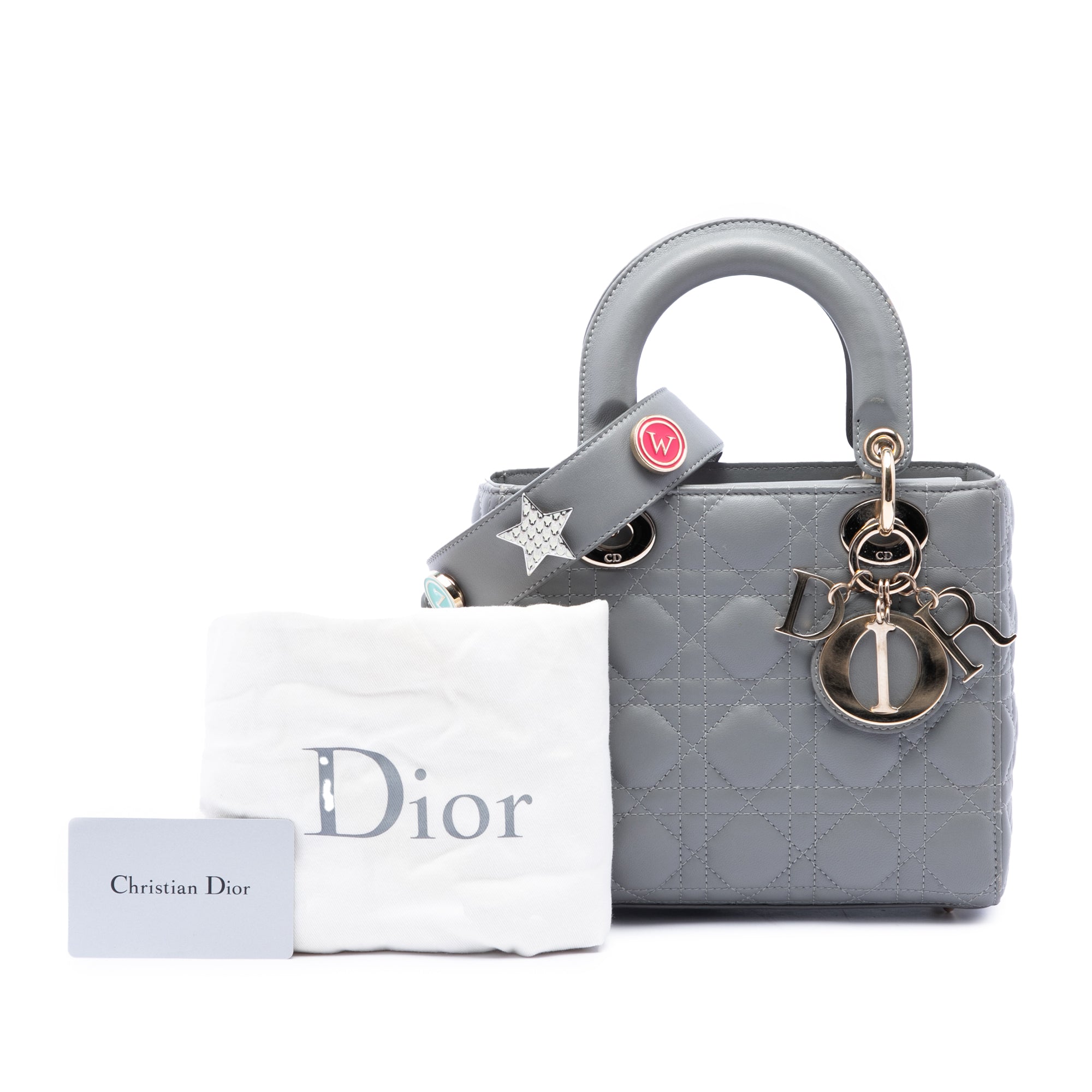 Dior Small Lambskin Cannage My ABCDior Lady Dior - image 7