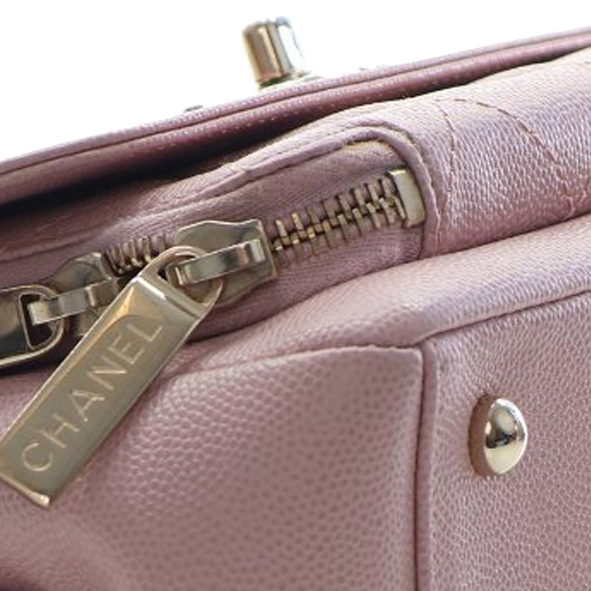 Chanel Small Caviar Business Affinity Top Handle Bag - image 12