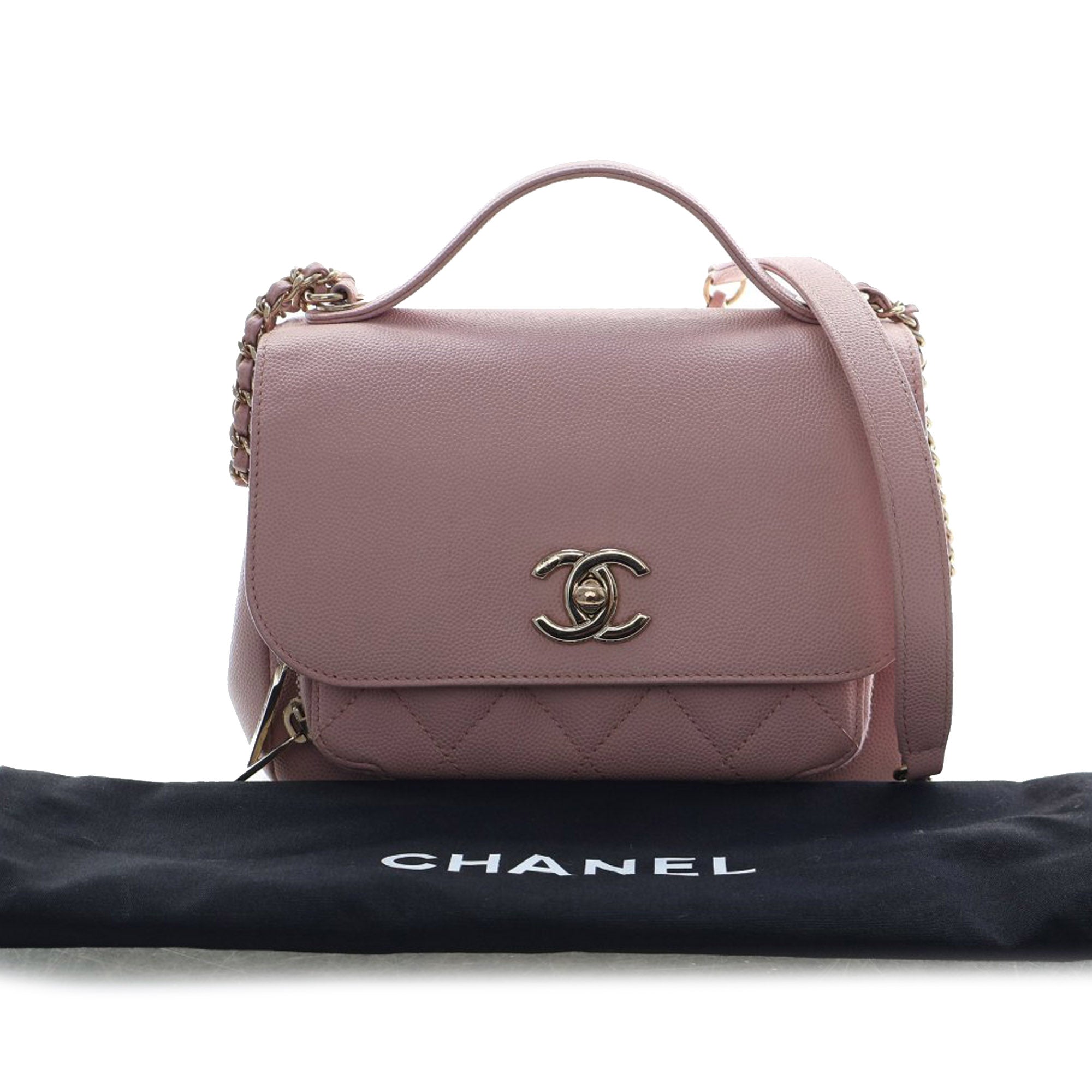 Chanel Small Caviar Business Affinity Top Handle Bag - image 17