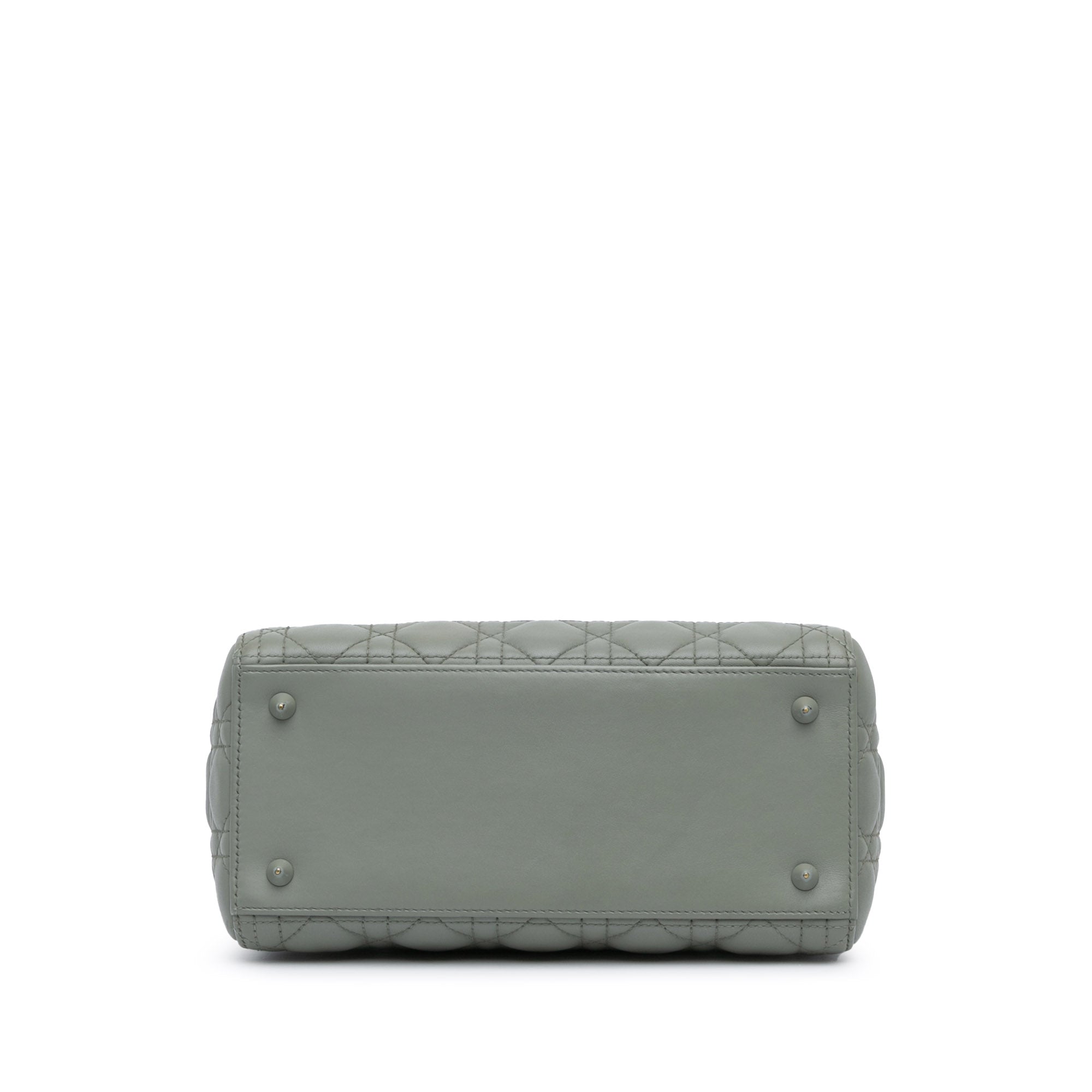 Dior Medium Lambskin Cannage Lady Dior - image 3