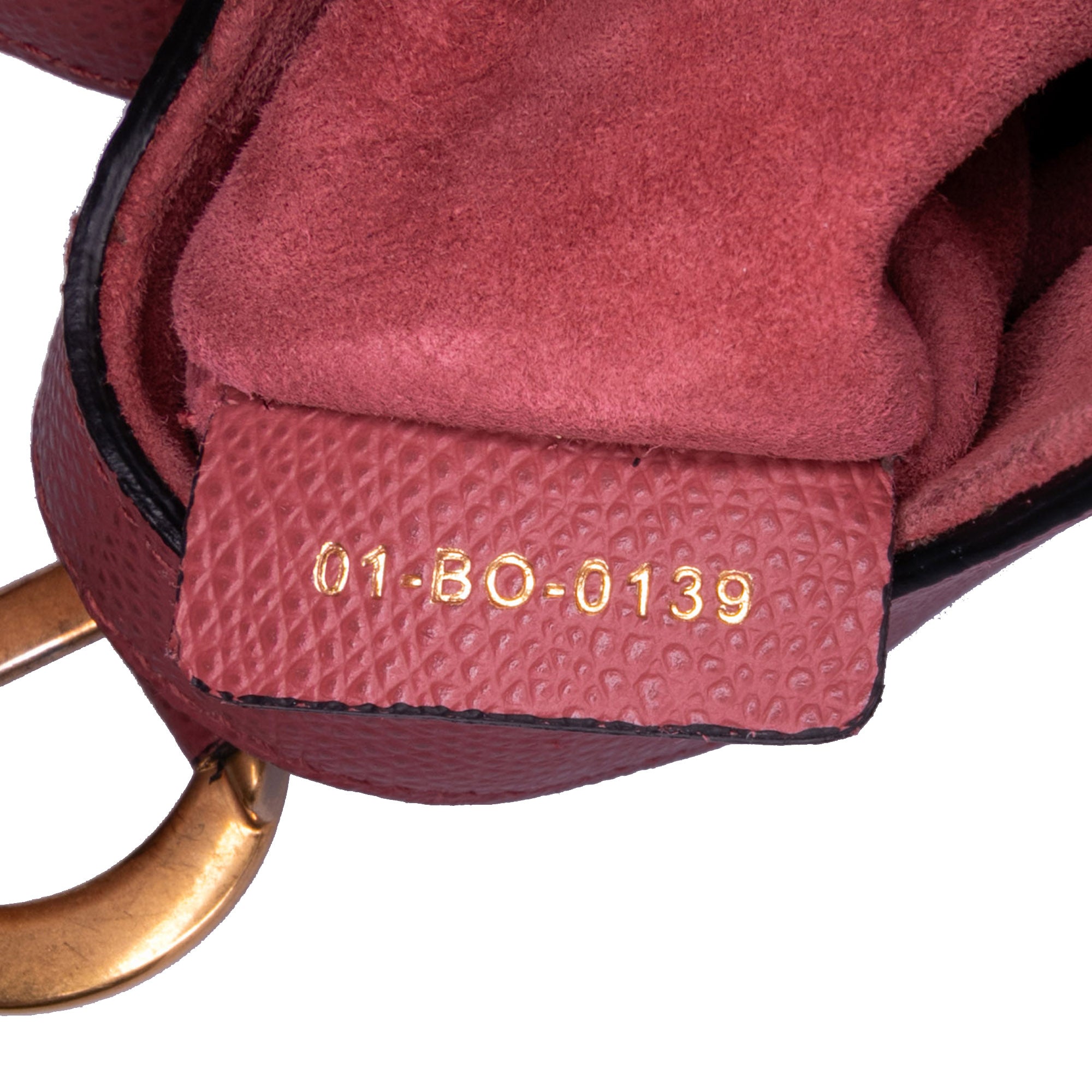 Dior Mini Grained Calfskin Saddle Bag - image 6