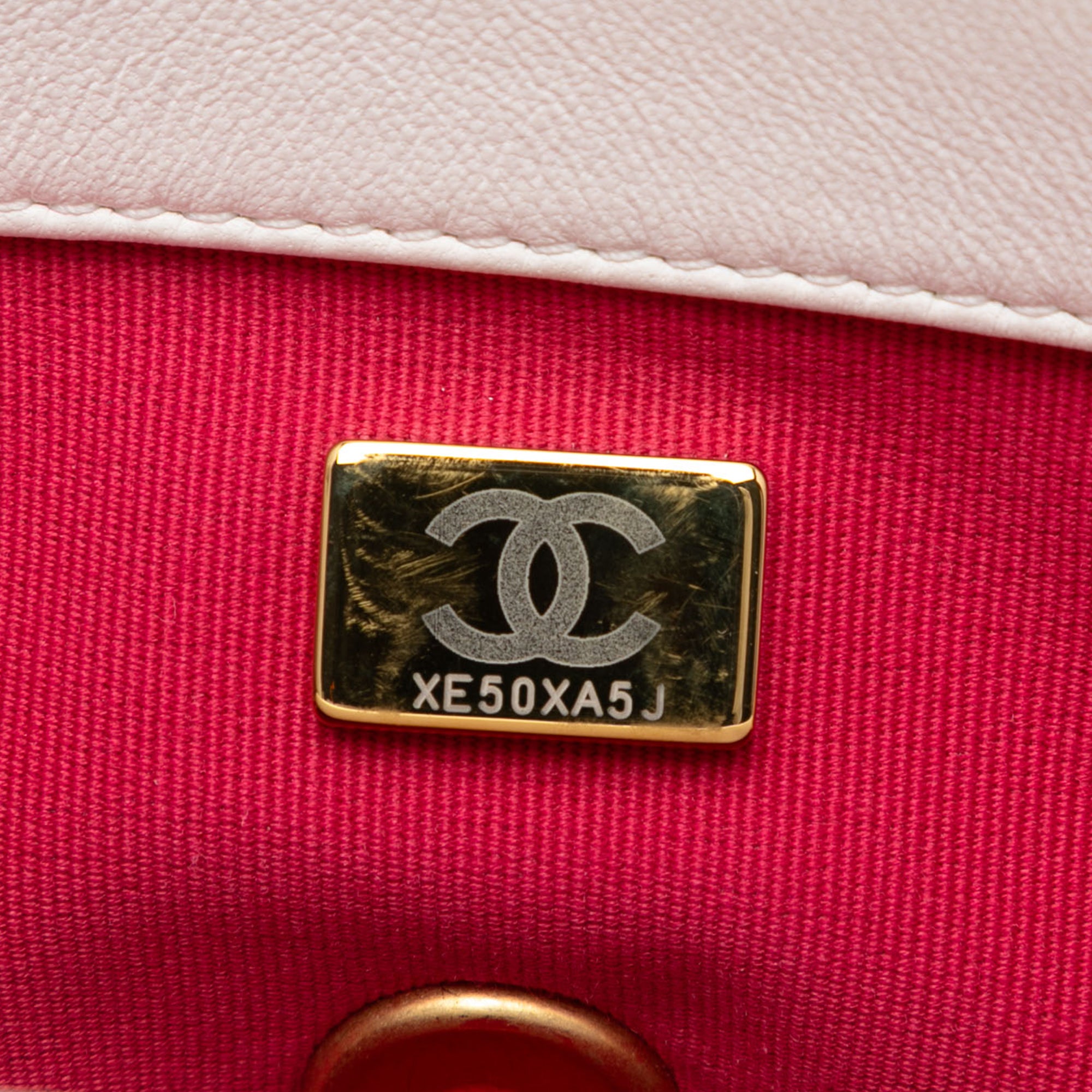 Chanel Small Quilted Lambskin Coco Love Flap - image 5