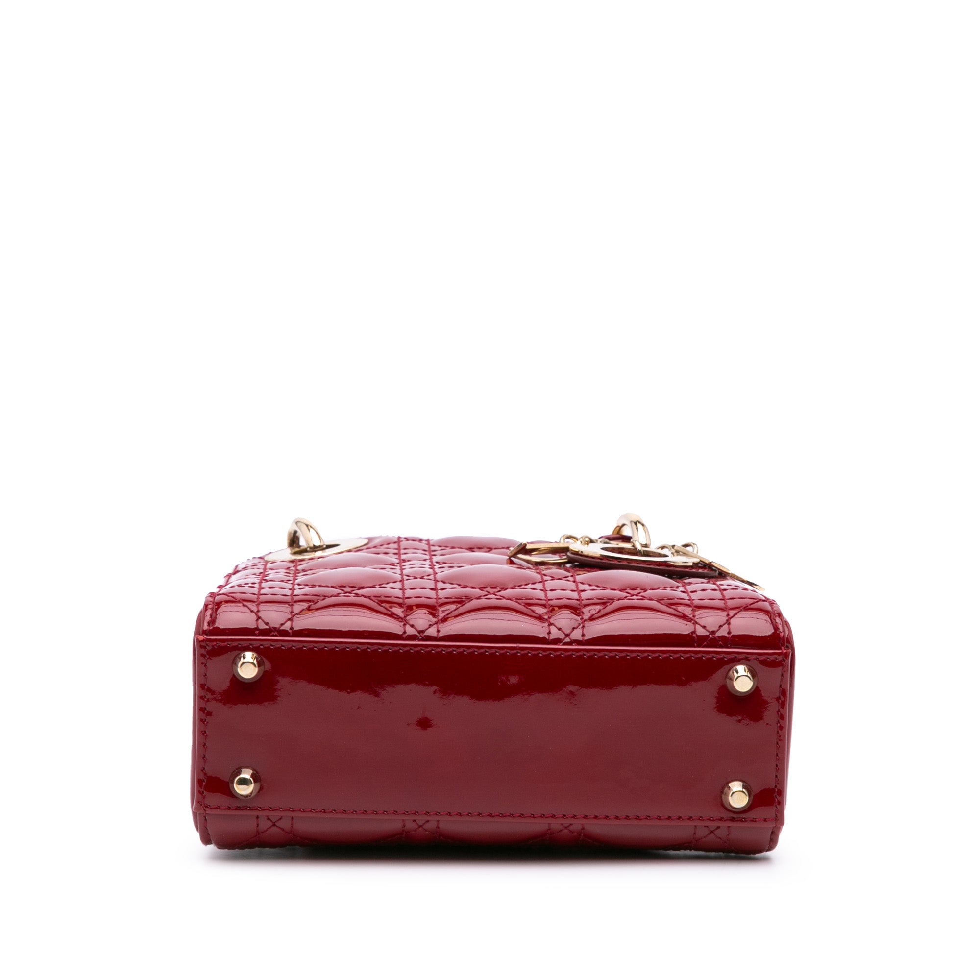 Dior Mini Patent Cannage Lady Dior - image 3