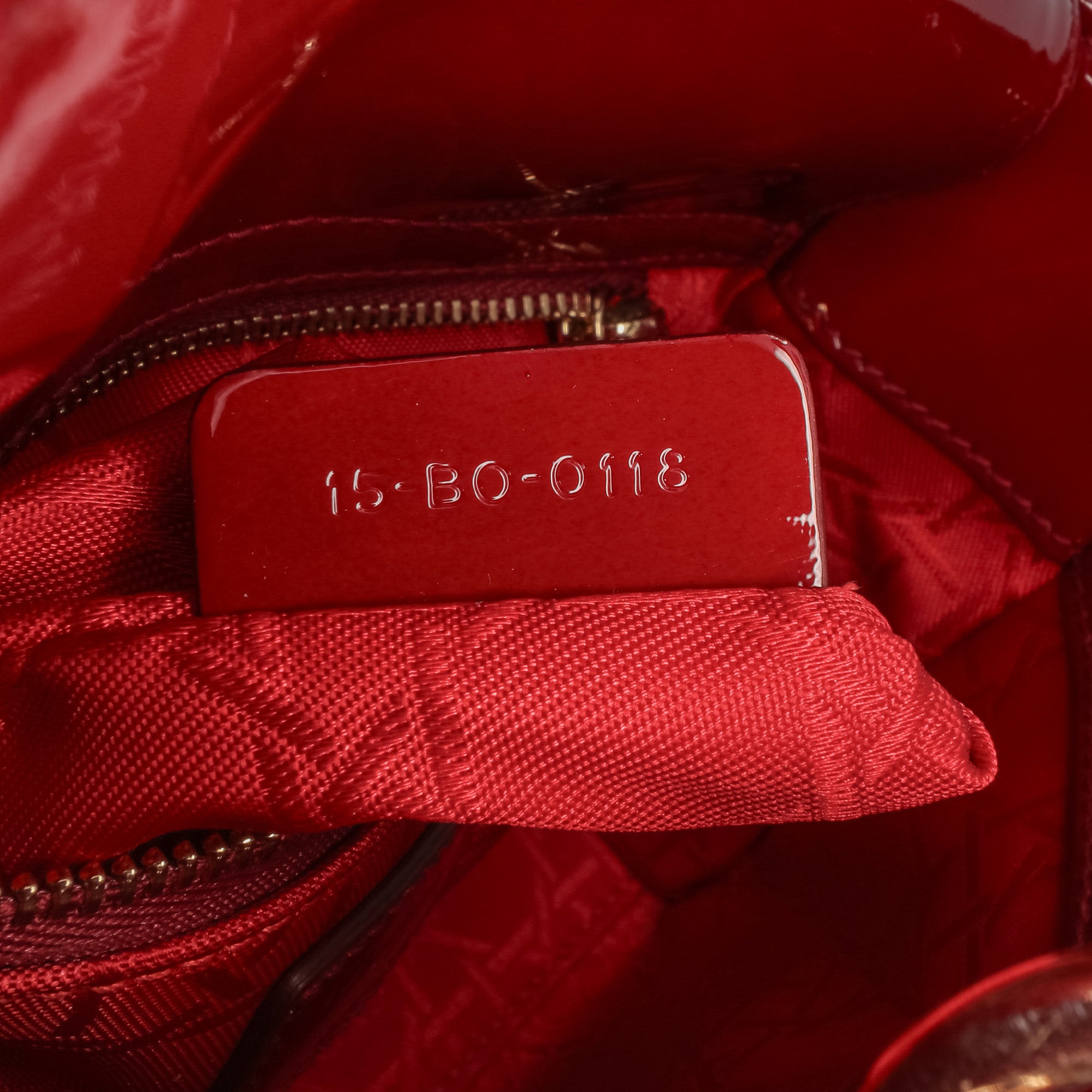 Dior Mini Patent Cannage Lady Dior - image 6