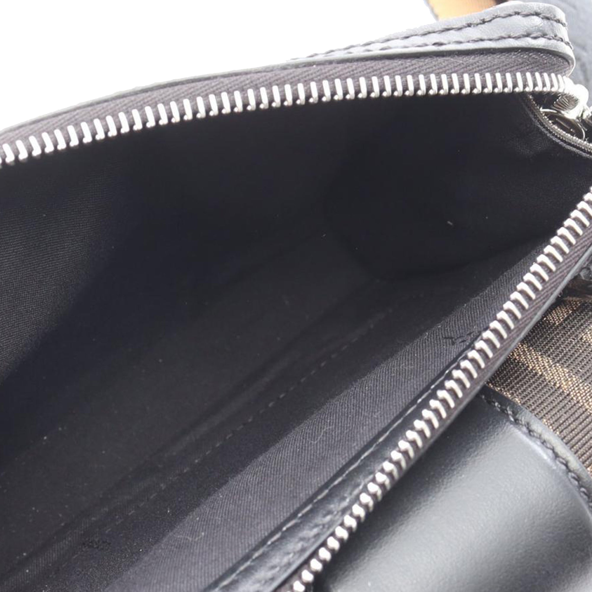 Fendi Zucca Canvas Double Baguette Crossbody - image 4