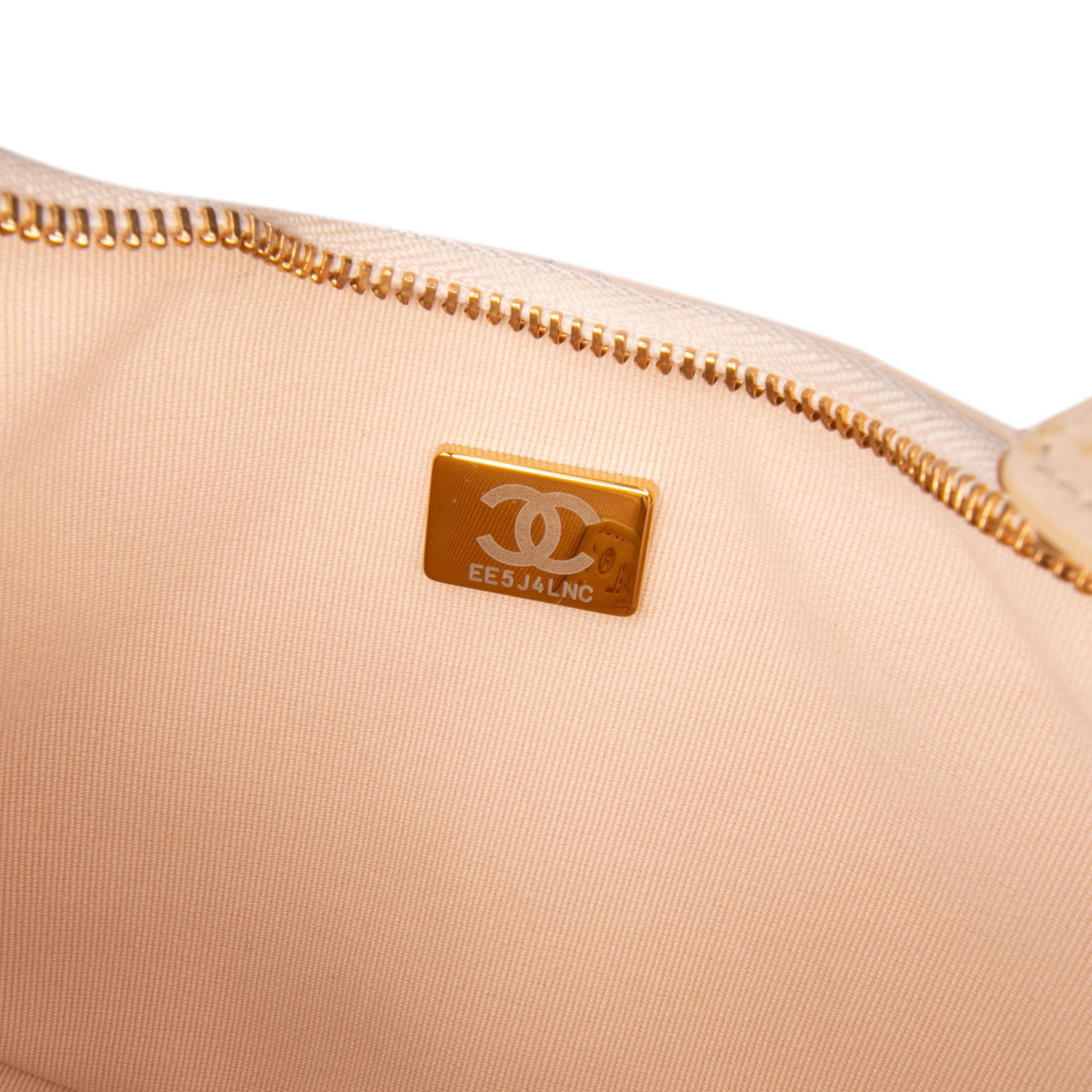 Chanel Small Quilted Lambskin Chain Around Hook Hobo Bag - image 6