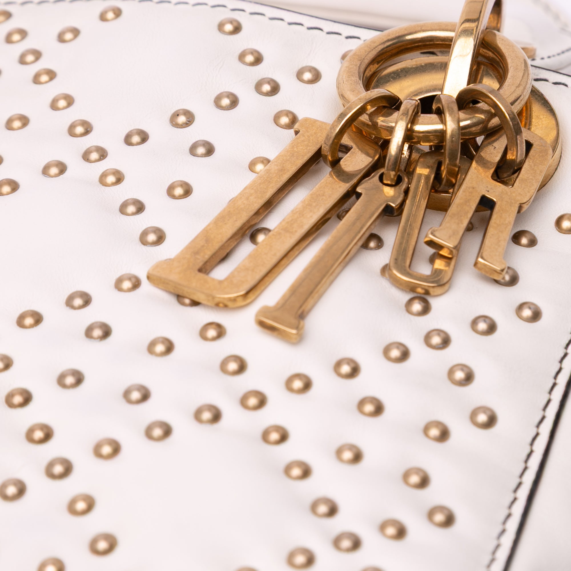 Dior Mini Calfskin Cannage Studded Supple Lady Dior - image 6