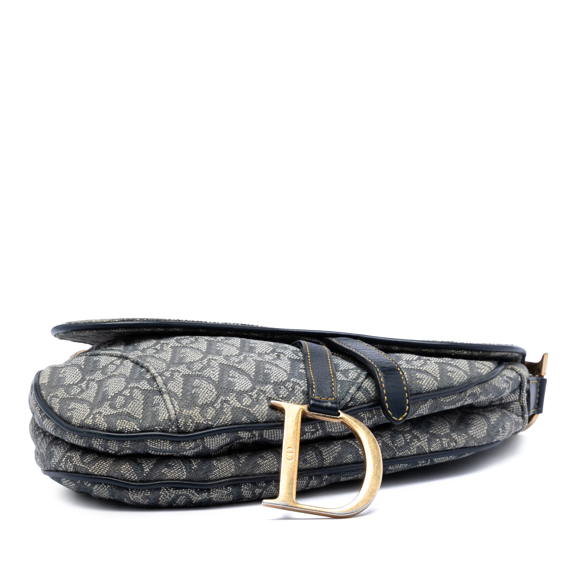 Dior Diorissimo Canvas Saddle Bag - image 3