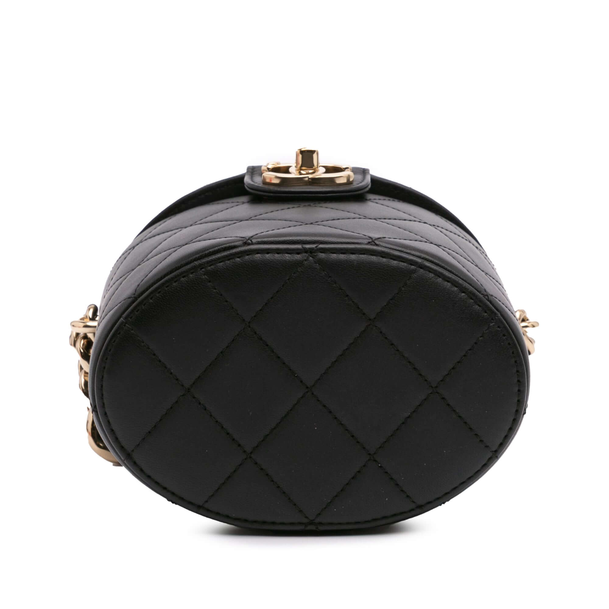 Chanel Mini Lambskin Elegant Chain Vanity Case