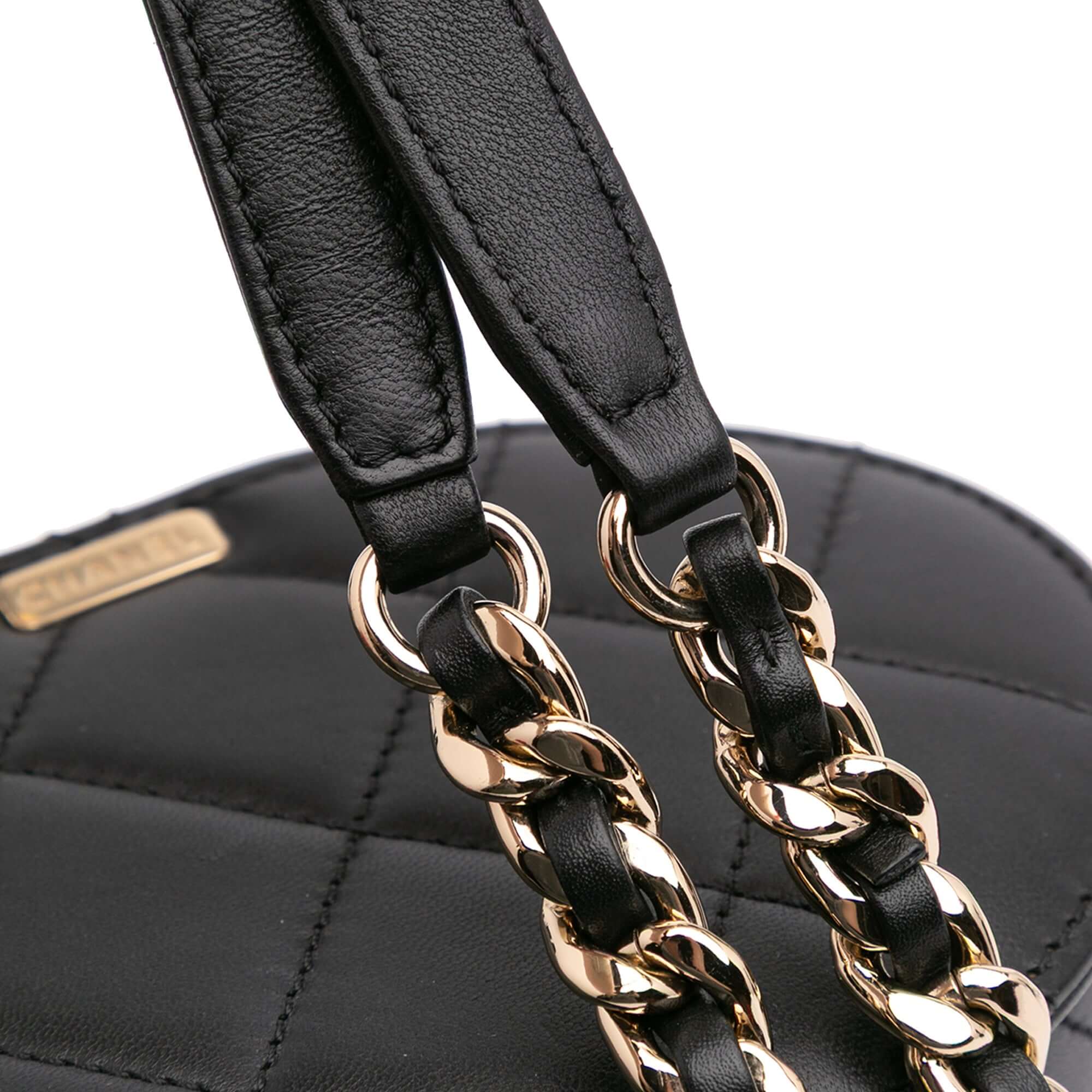 Chanel Mini Lambskin Elegant Chain Vanity Case