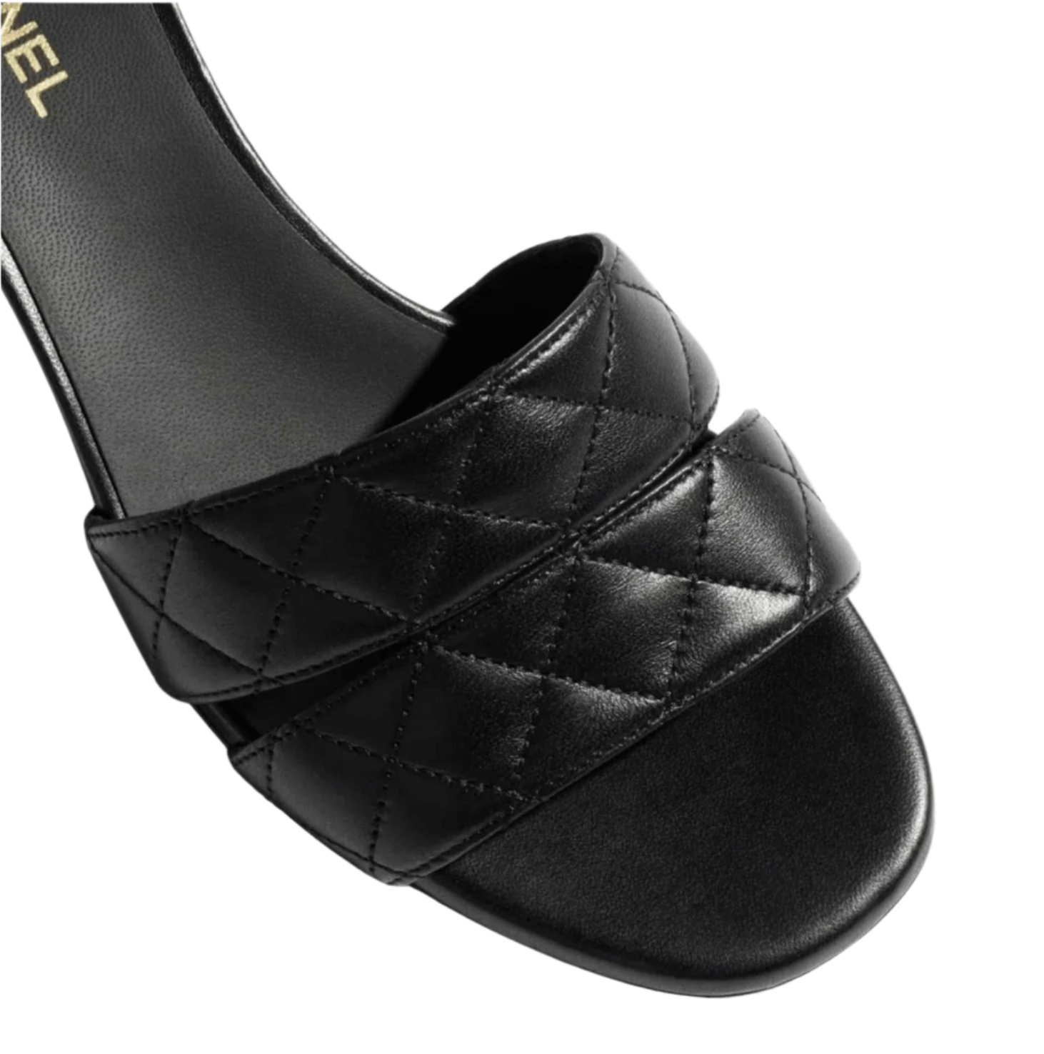 CHANEL Mules In Lambskin Heeled - The Refined Luxury