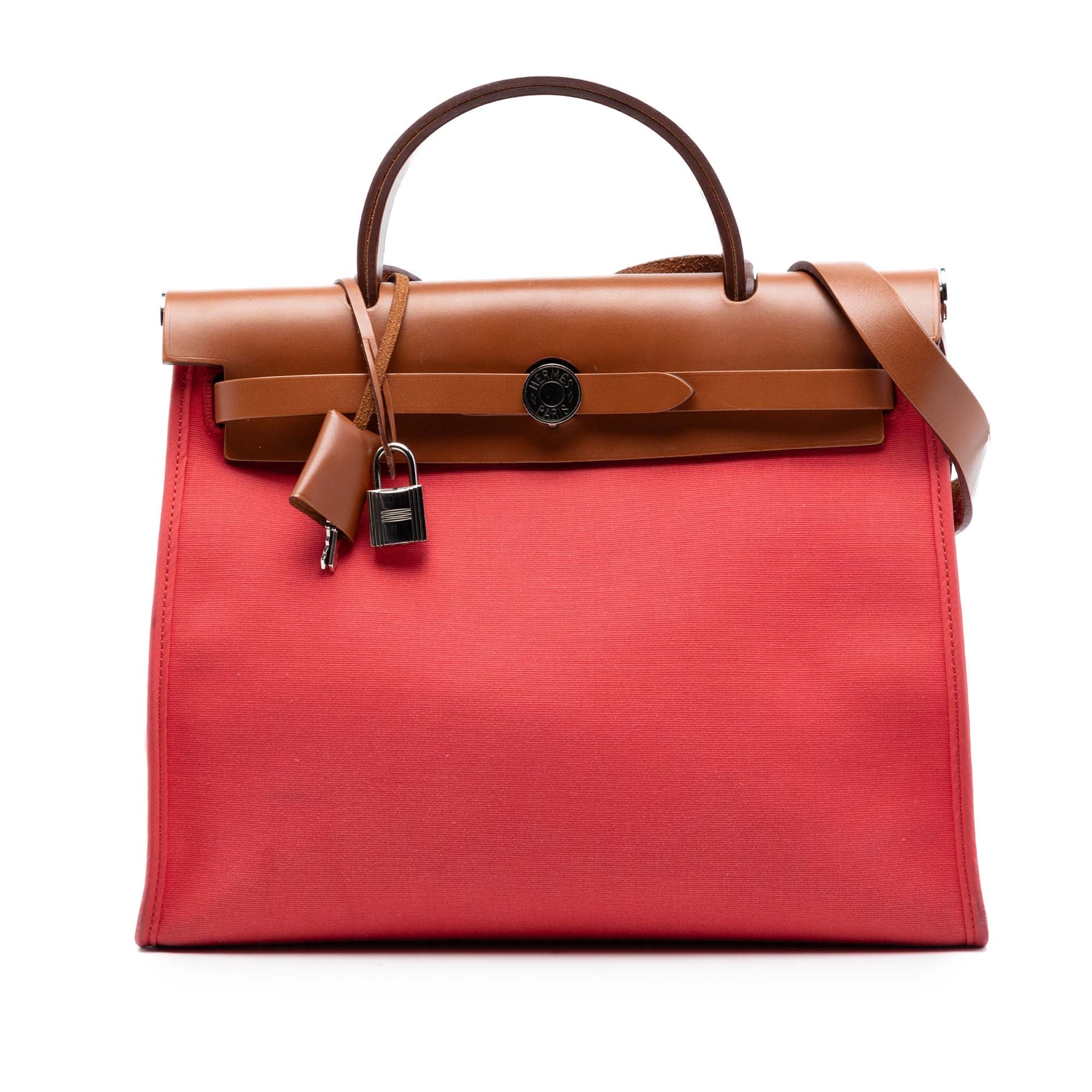 Hermès Toile Herbag Zip 31 - image 1