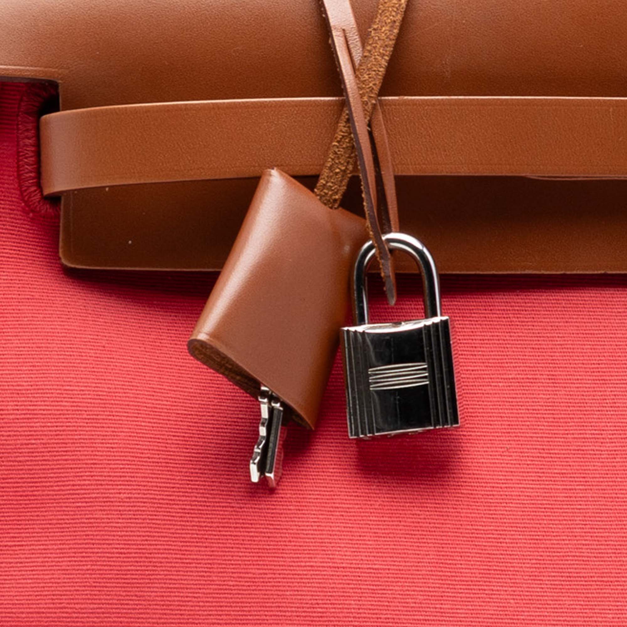 Hermès Toile Herbag Zip 31 - image 6
