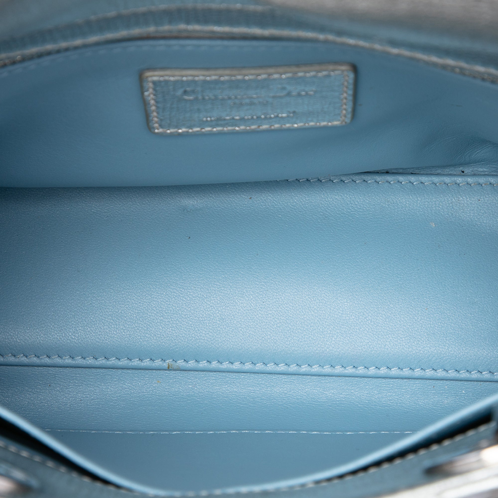 Dior Small Metallic Lambskin Cannage My ABCDior Lady Dior - image 4