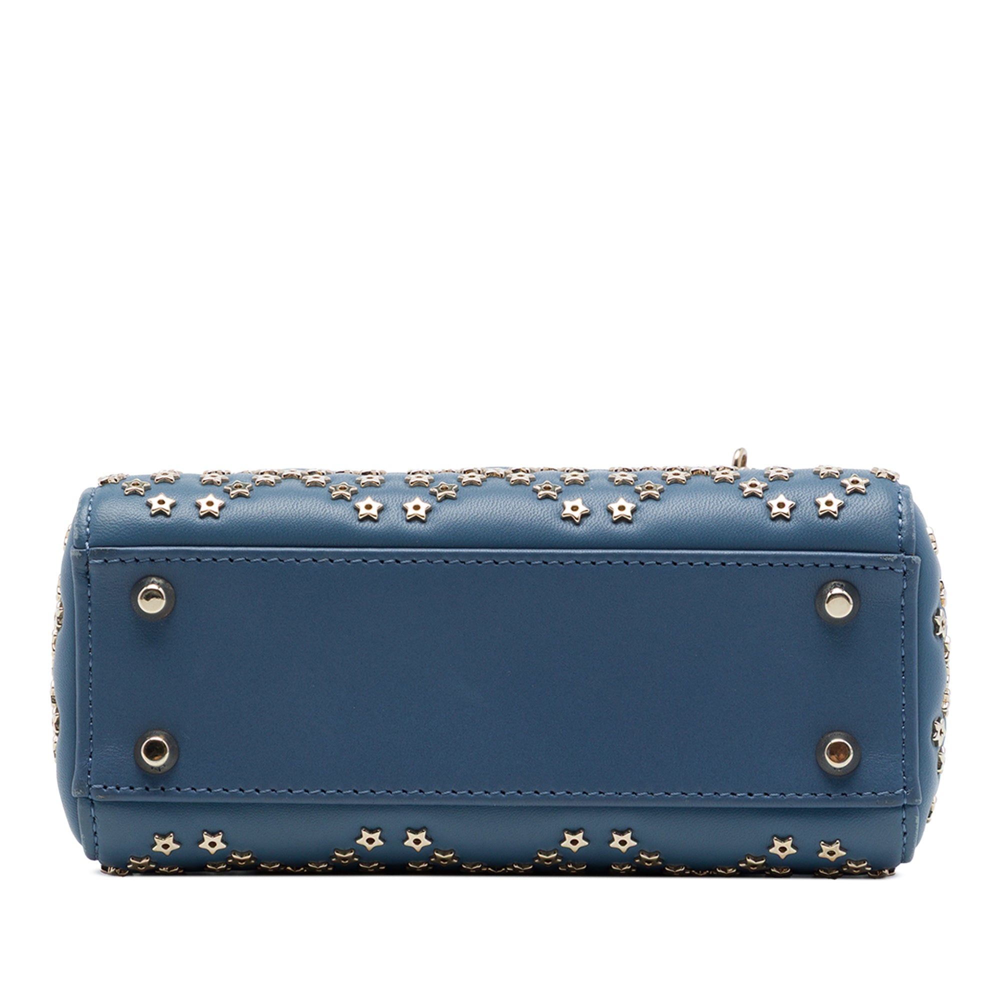 Dior Mini Lambskin Cannage Lucky Star Studded Lady Dior - image 3