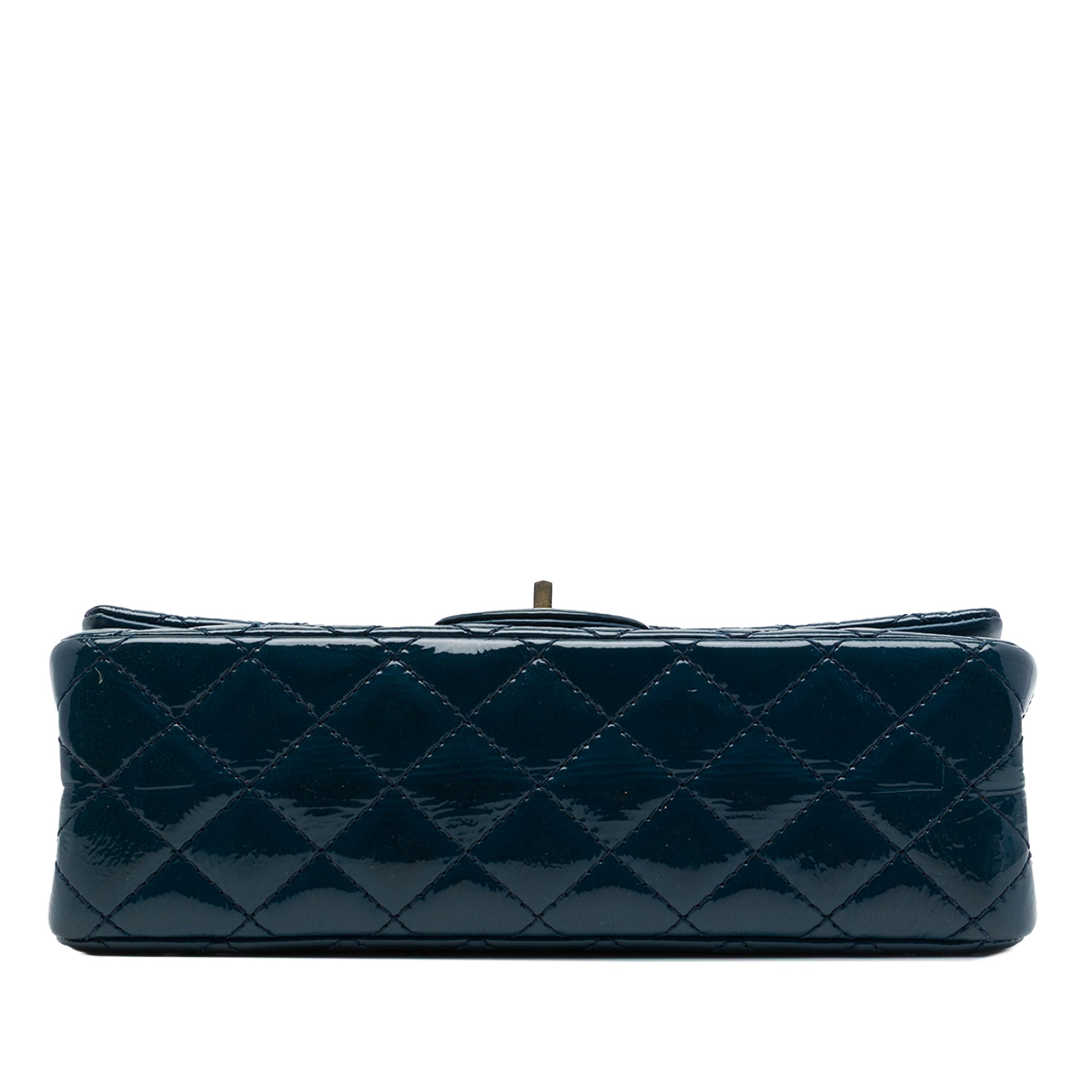 Chanel Quilted Patent Reissue 2.55 Double Flap 225 - image 3