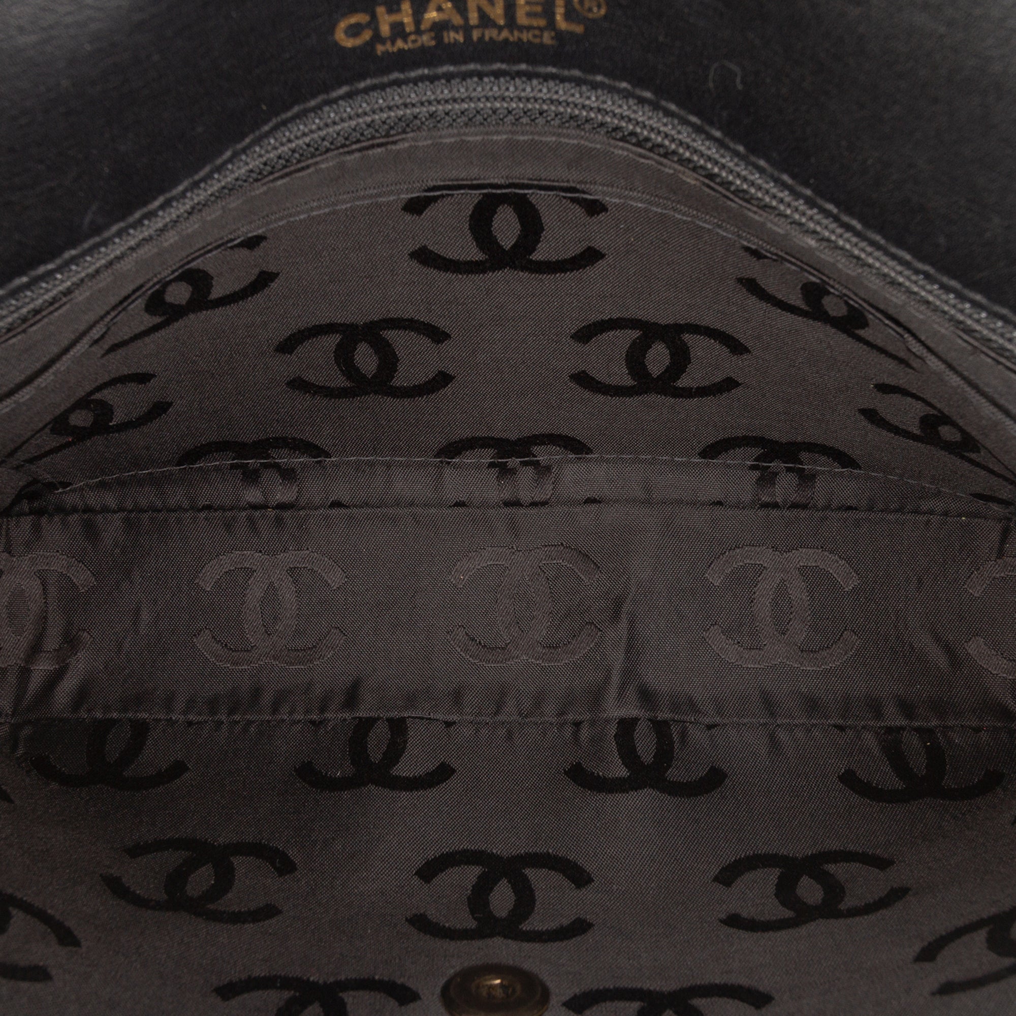 Chanel CC Wild Stitch Lambskin Flap - image 4