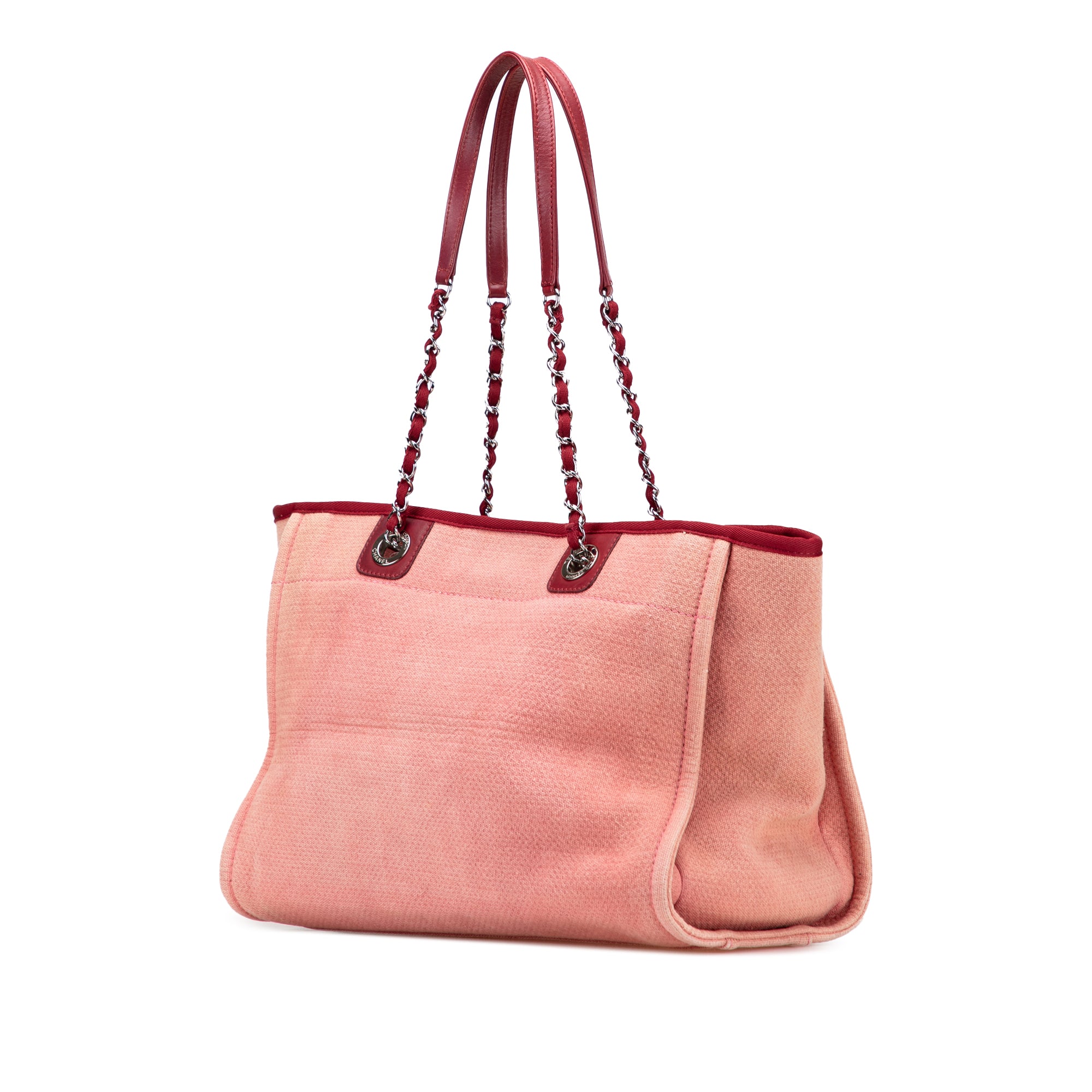 Chanel Small Canvas Deauville Tote - image 2