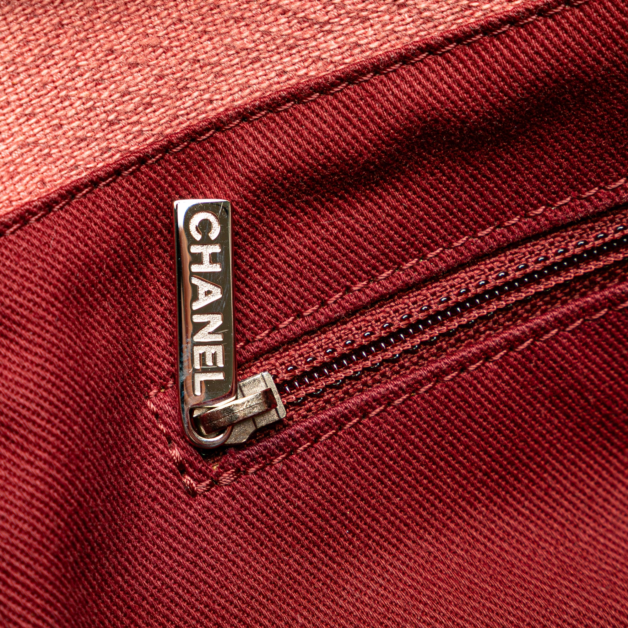 Chanel Small Canvas Deauville Tote - image 7