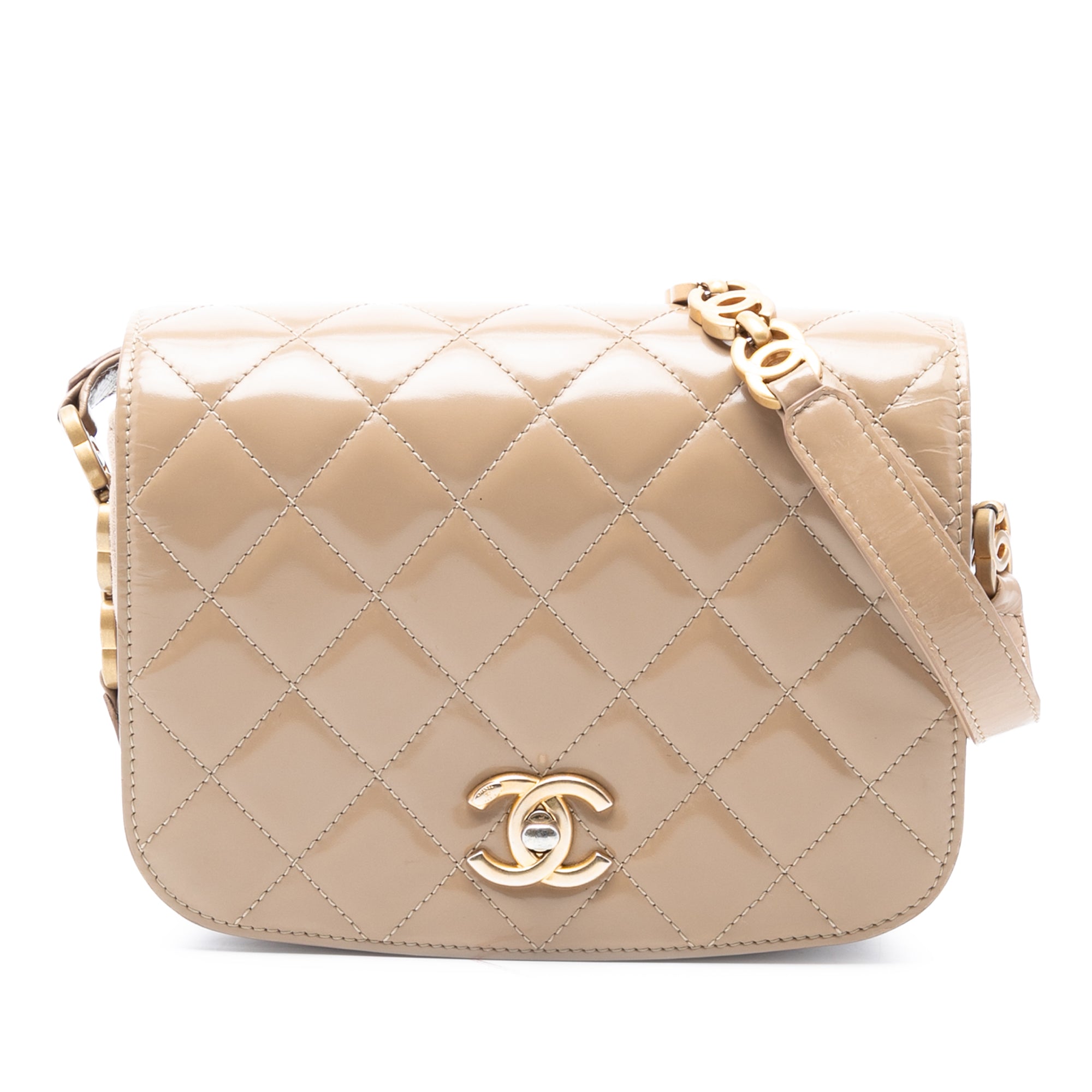 Chanel Mini Shiny Calfskin My Sweet CC Flap - image 1