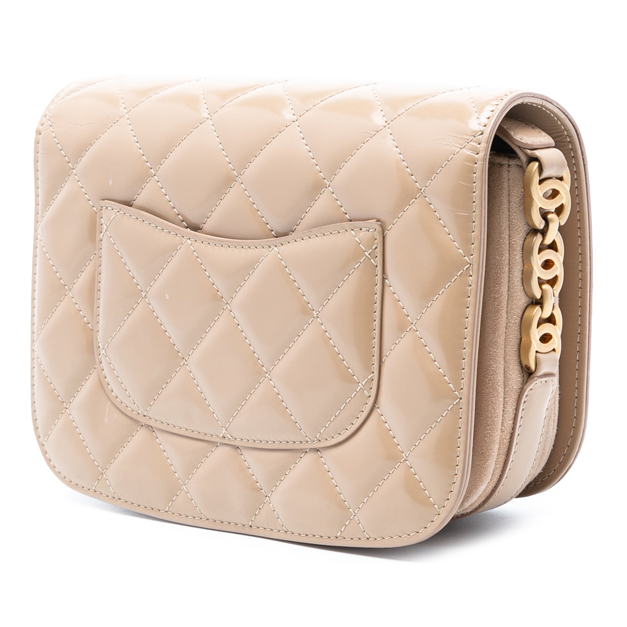 Chanel Mini Shiny Calfskin My Sweet CC Flap - image 2